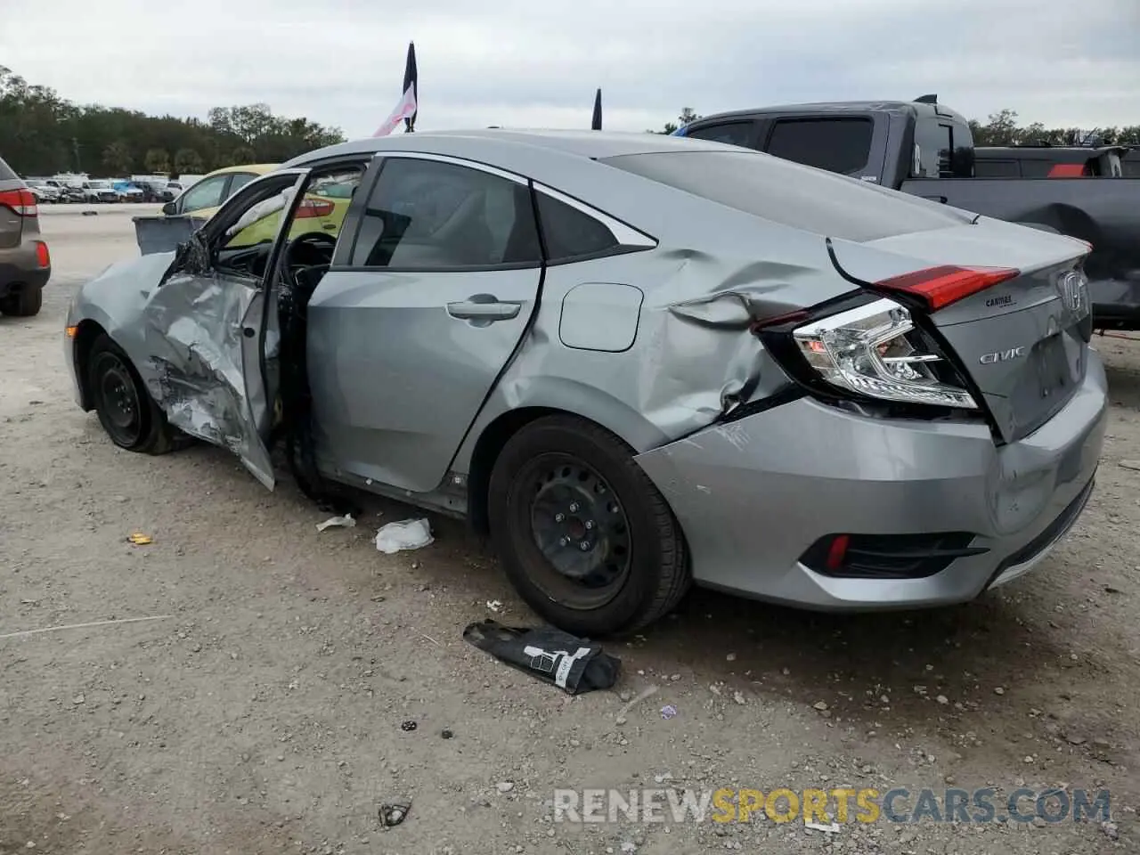 2 Photograph of a damaged car 2HGFC2F60MH558250 HONDA CIVIC 2021