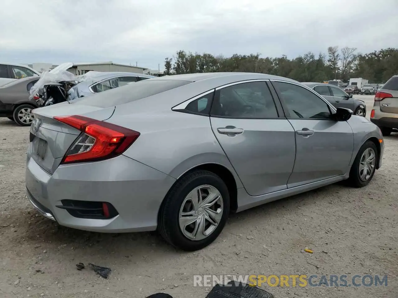 3 Photograph of a damaged car 2HGFC2F60MH558250 HONDA CIVIC 2021