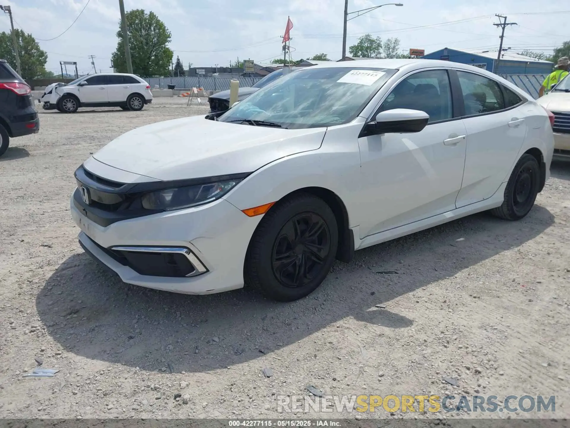 2 Photograph of a damaged car 2HGFC2F61MH505427 HONDA CIVIC 2021