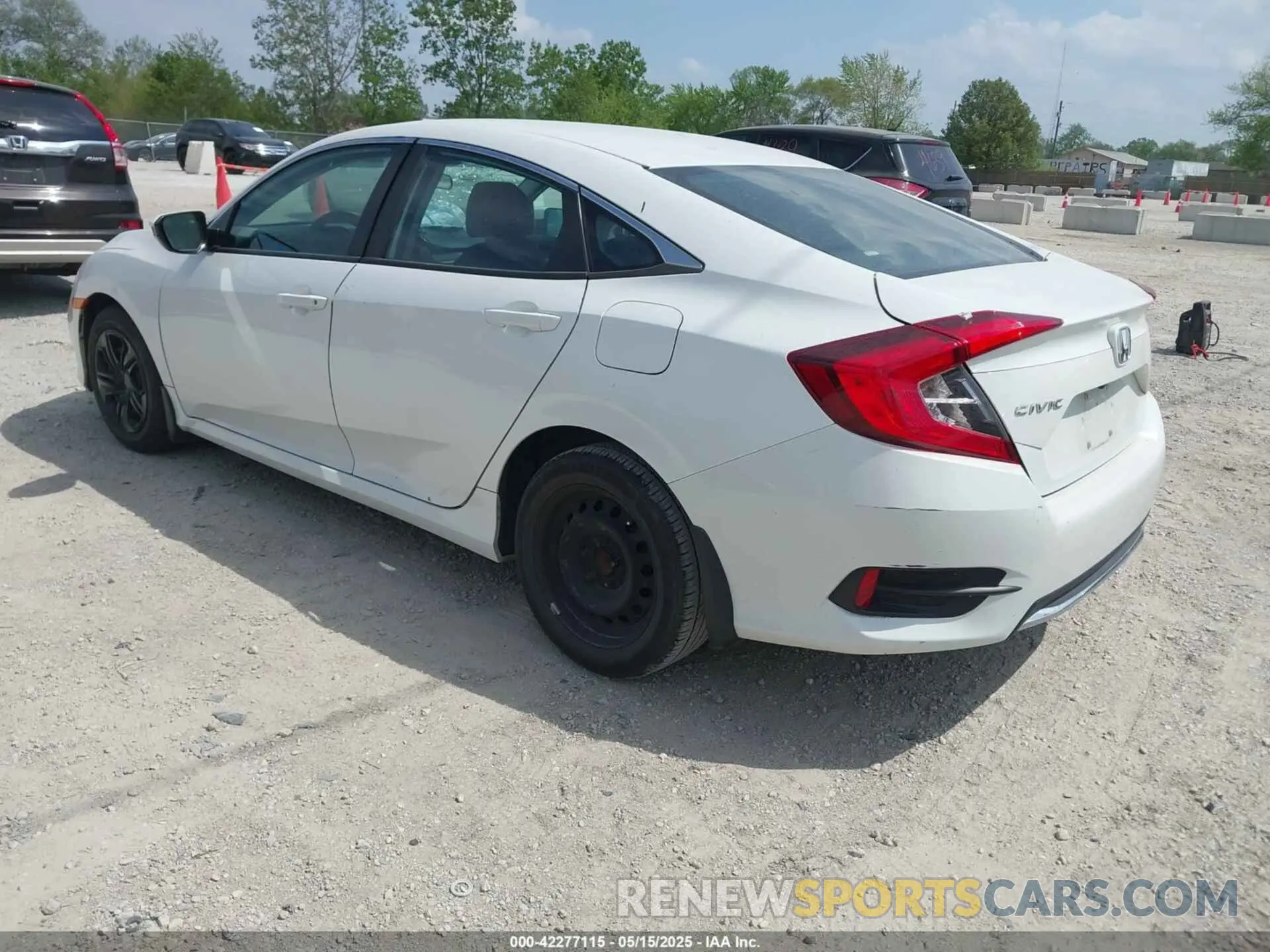 3 Photograph of a damaged car 2HGFC2F61MH505427 HONDA CIVIC 2021