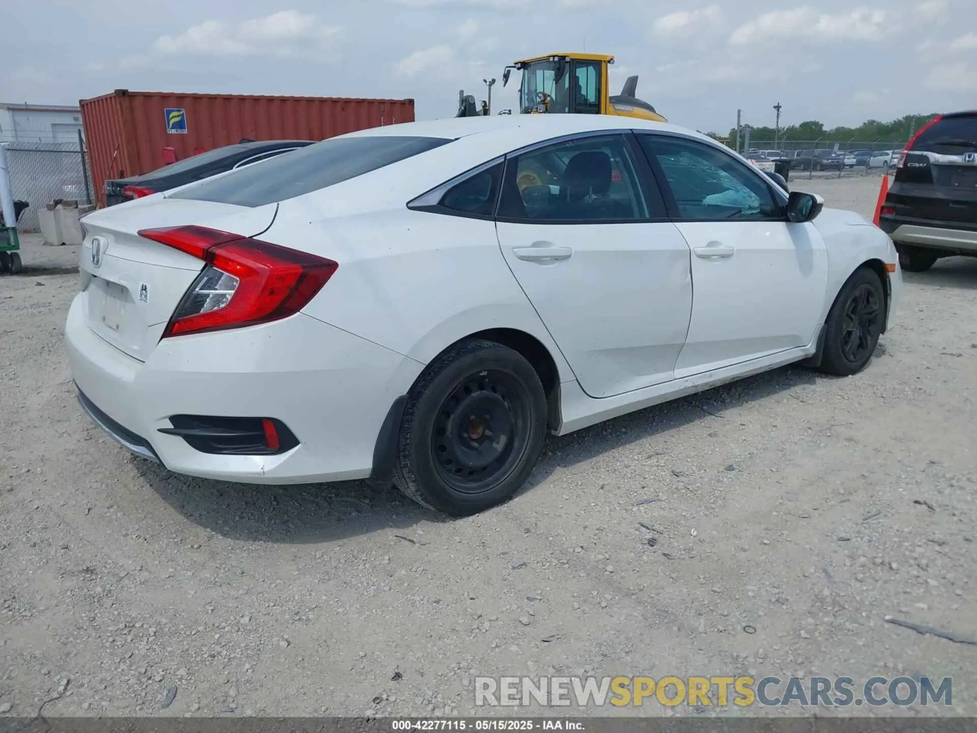 4 Photograph of a damaged car 2HGFC2F61MH505427 HONDA CIVIC 2021