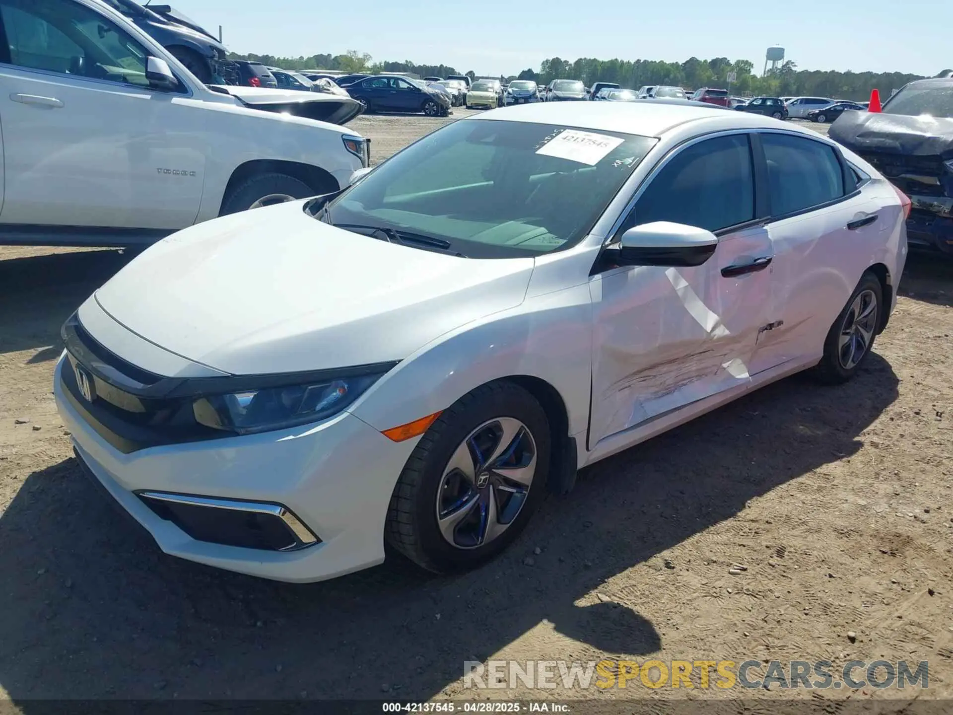 2 Photograph of a damaged car 2HGFC2F61MH505475 HONDA CIVIC 2021