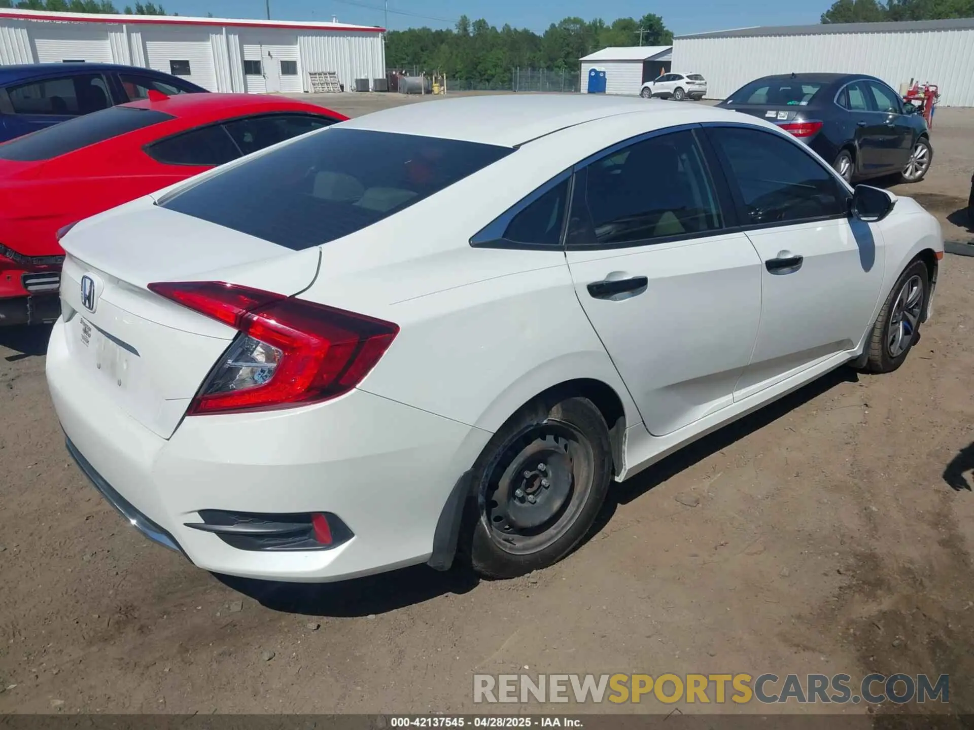 4 Photograph of a damaged car 2HGFC2F61MH505475 HONDA CIVIC 2021