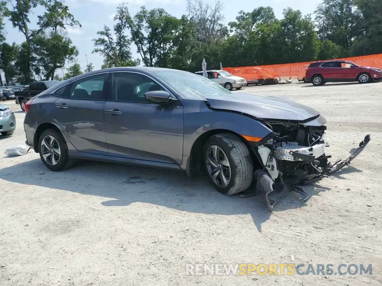 4 Photograph of a damaged car 2HGFC2F61MH505878 HONDA CIVIC 2021
