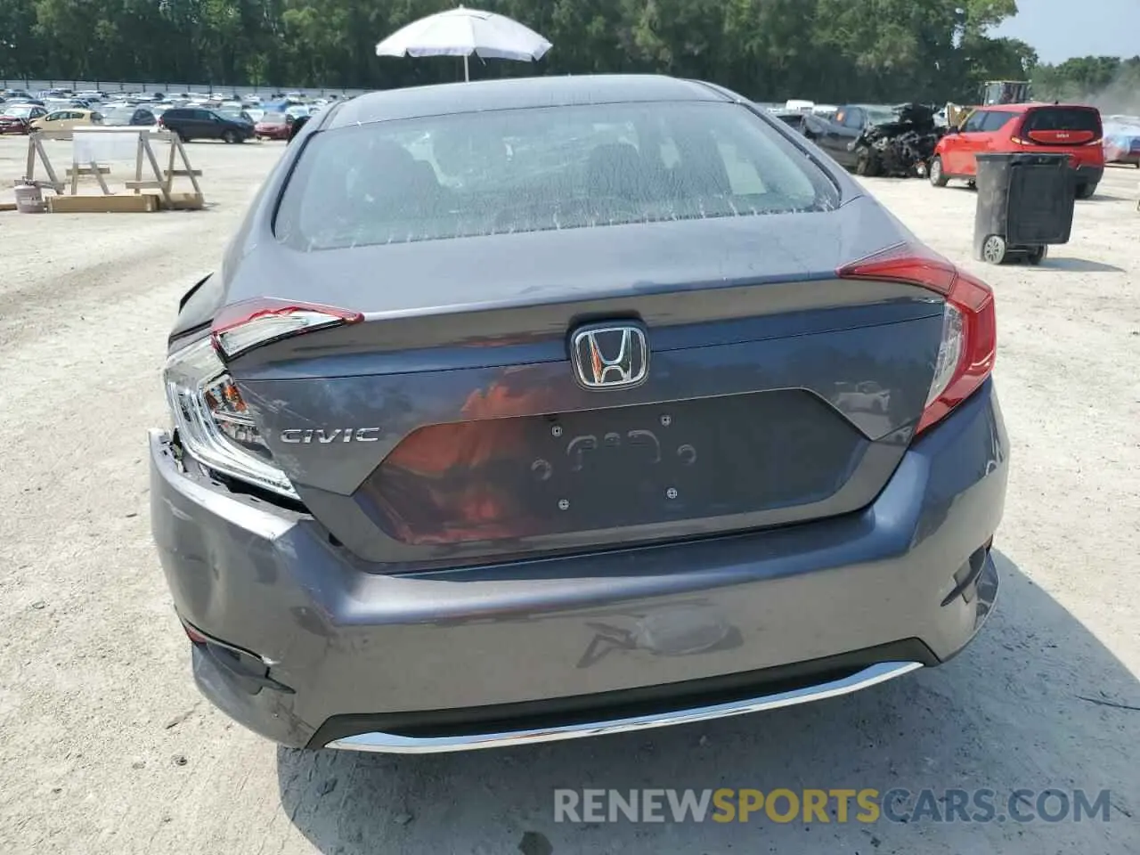 6 Photograph of a damaged car 2HGFC2F61MH505878 HONDA CIVIC 2021