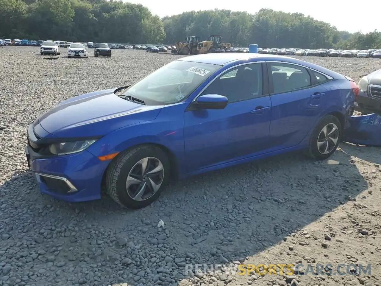 1 Photograph of a damaged car 2HGFC2F61MH523572 HONDA CIVIC 2021