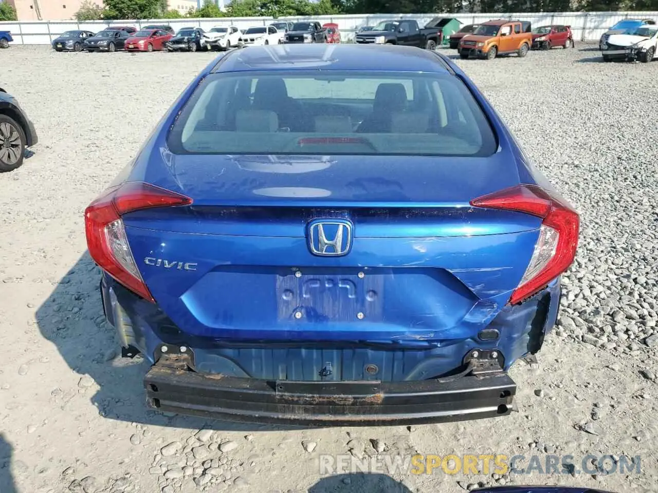 6 Photograph of a damaged car 2HGFC2F61MH523572 HONDA CIVIC 2021
