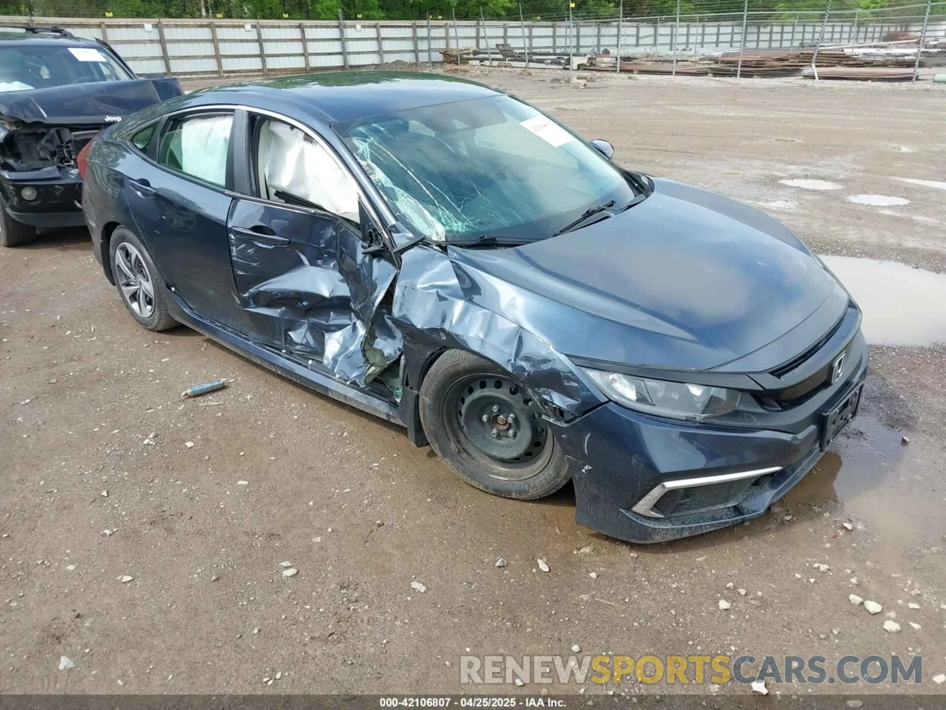 1 Photograph of a damaged car 2HGFC2F61MH532479 HONDA CIVIC 2021