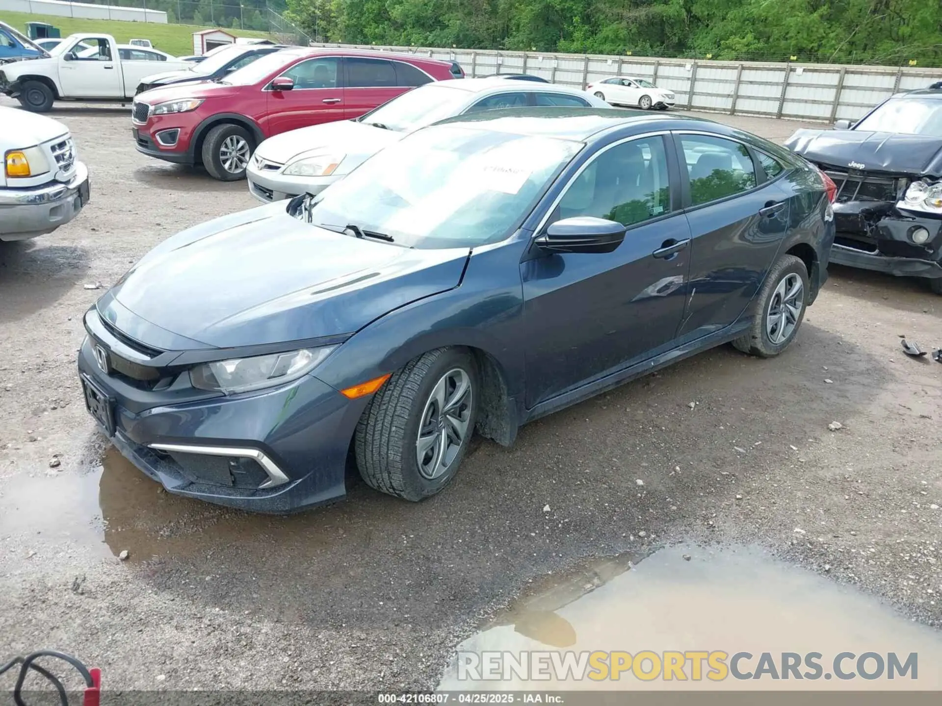 2 Photograph of a damaged car 2HGFC2F61MH532479 HONDA CIVIC 2021
