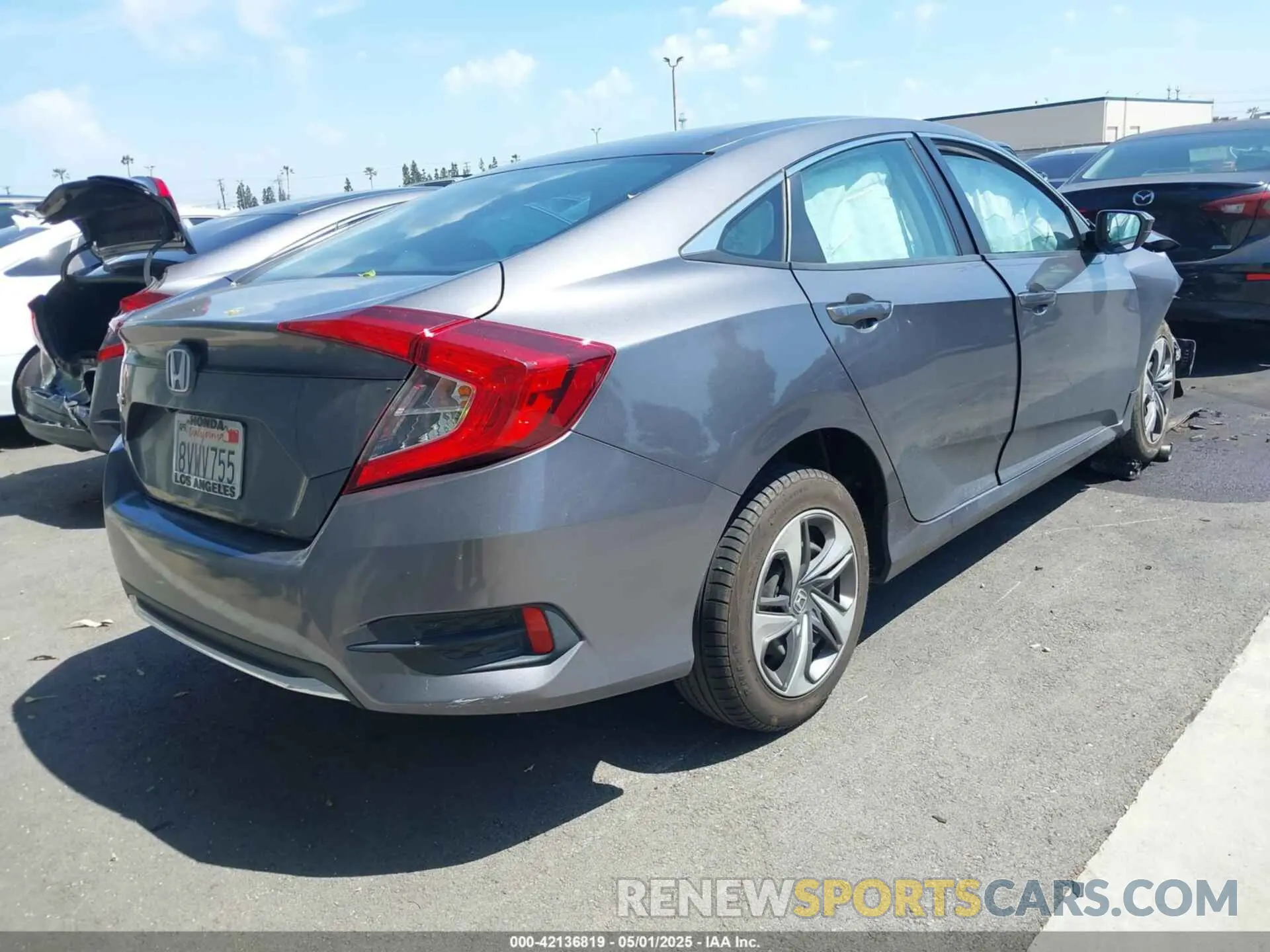 4 Photograph of a damaged car 2HGFC2F61MH546964 HONDA CIVIC 2021