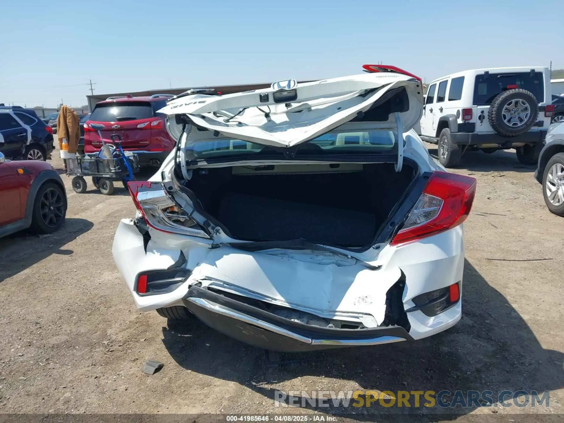 16 Photograph of a damaged car 2HGFC2F61MH556913 HONDA CIVIC 2021