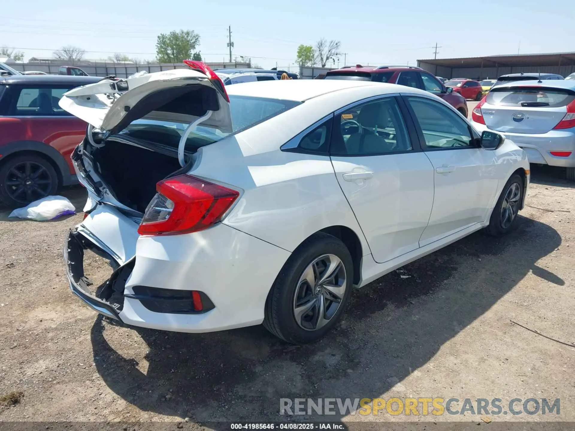 4 Photograph of a damaged car 2HGFC2F61MH556913 HONDA CIVIC 2021