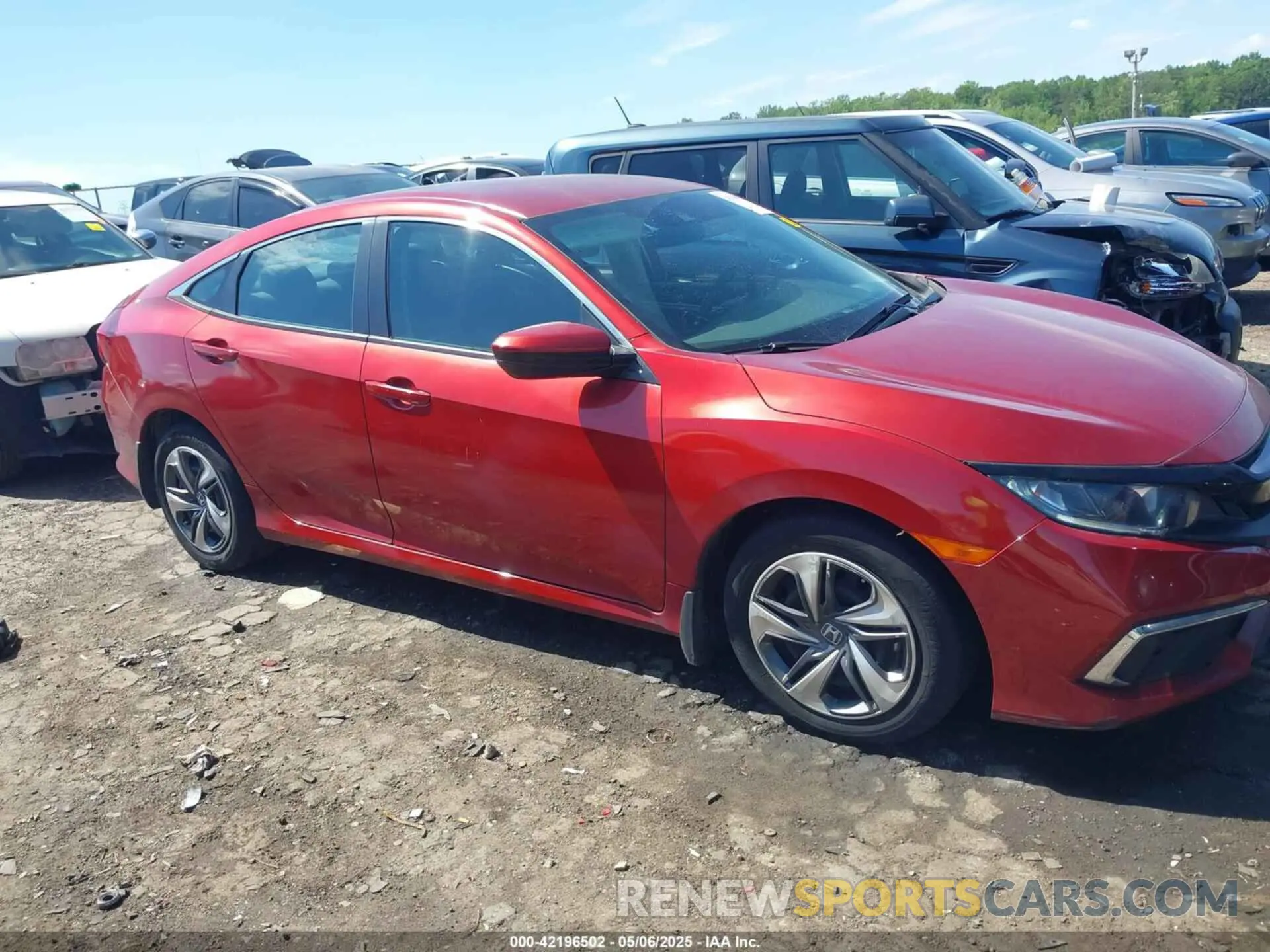13 Photograph of a damaged car 2HGFC2F62MH515674 HONDA CIVIC 2021
