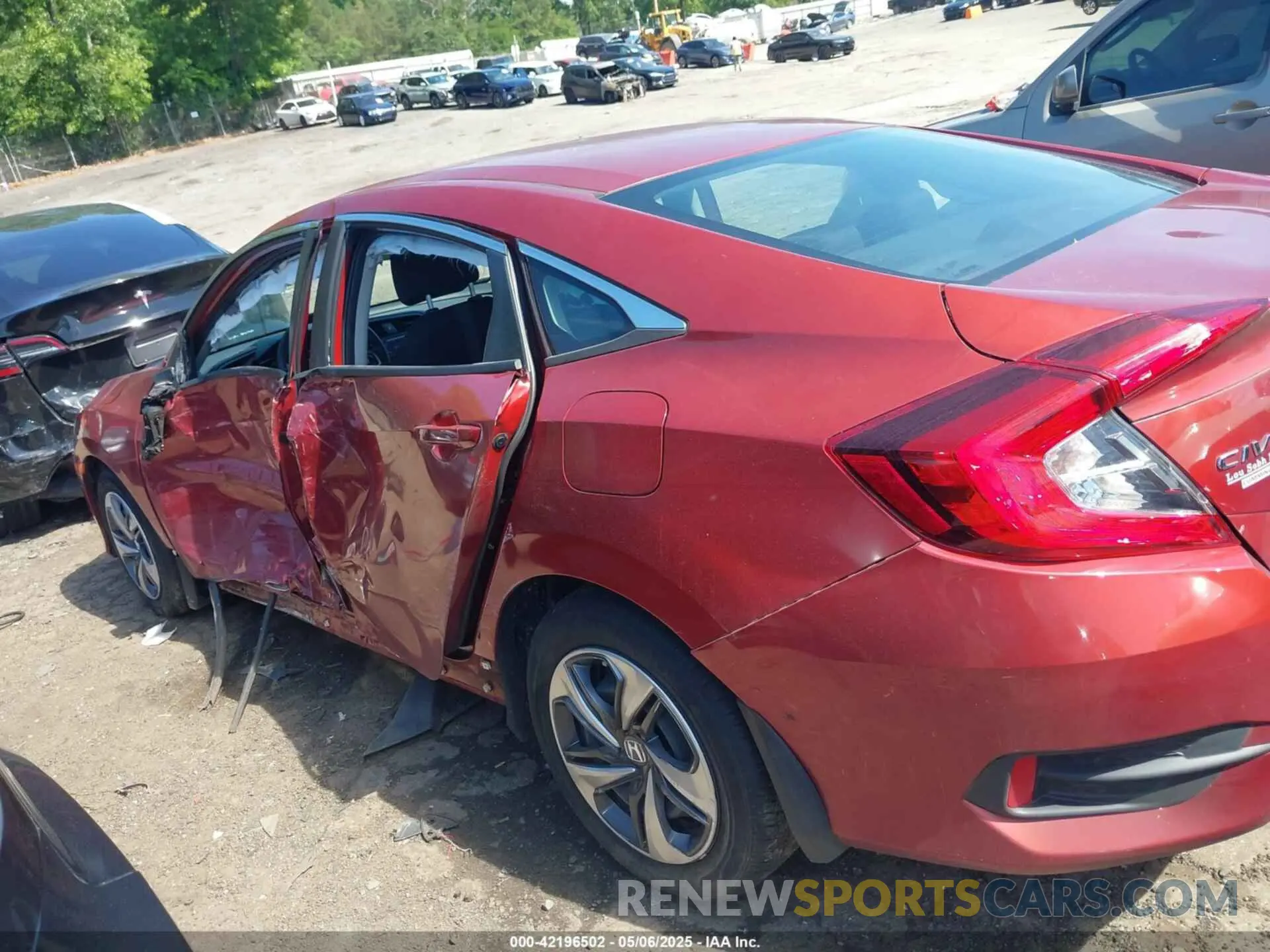 14 Photograph of a damaged car 2HGFC2F62MH515674 HONDA CIVIC 2021