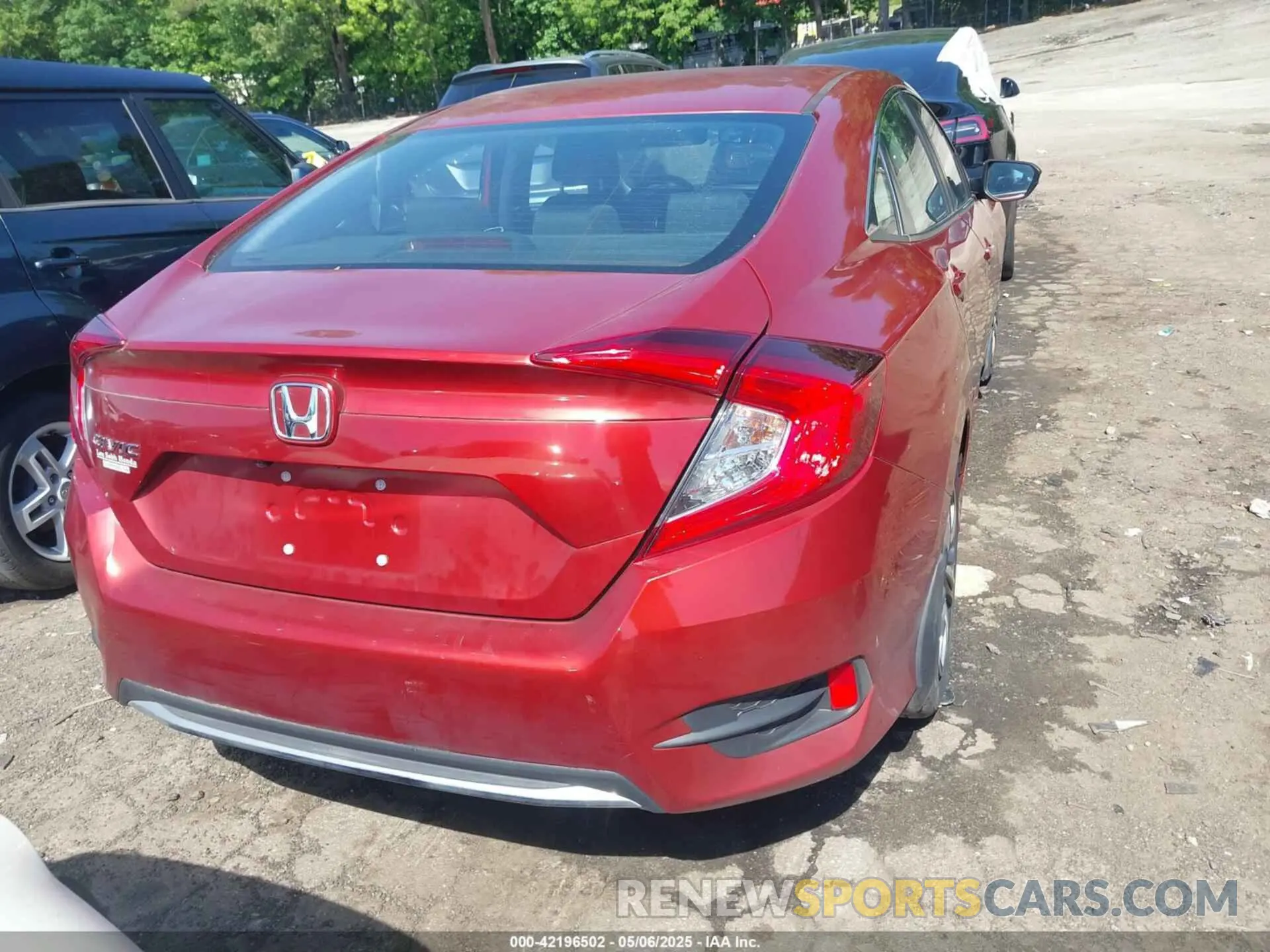 16 Photograph of a damaged car 2HGFC2F62MH515674 HONDA CIVIC 2021