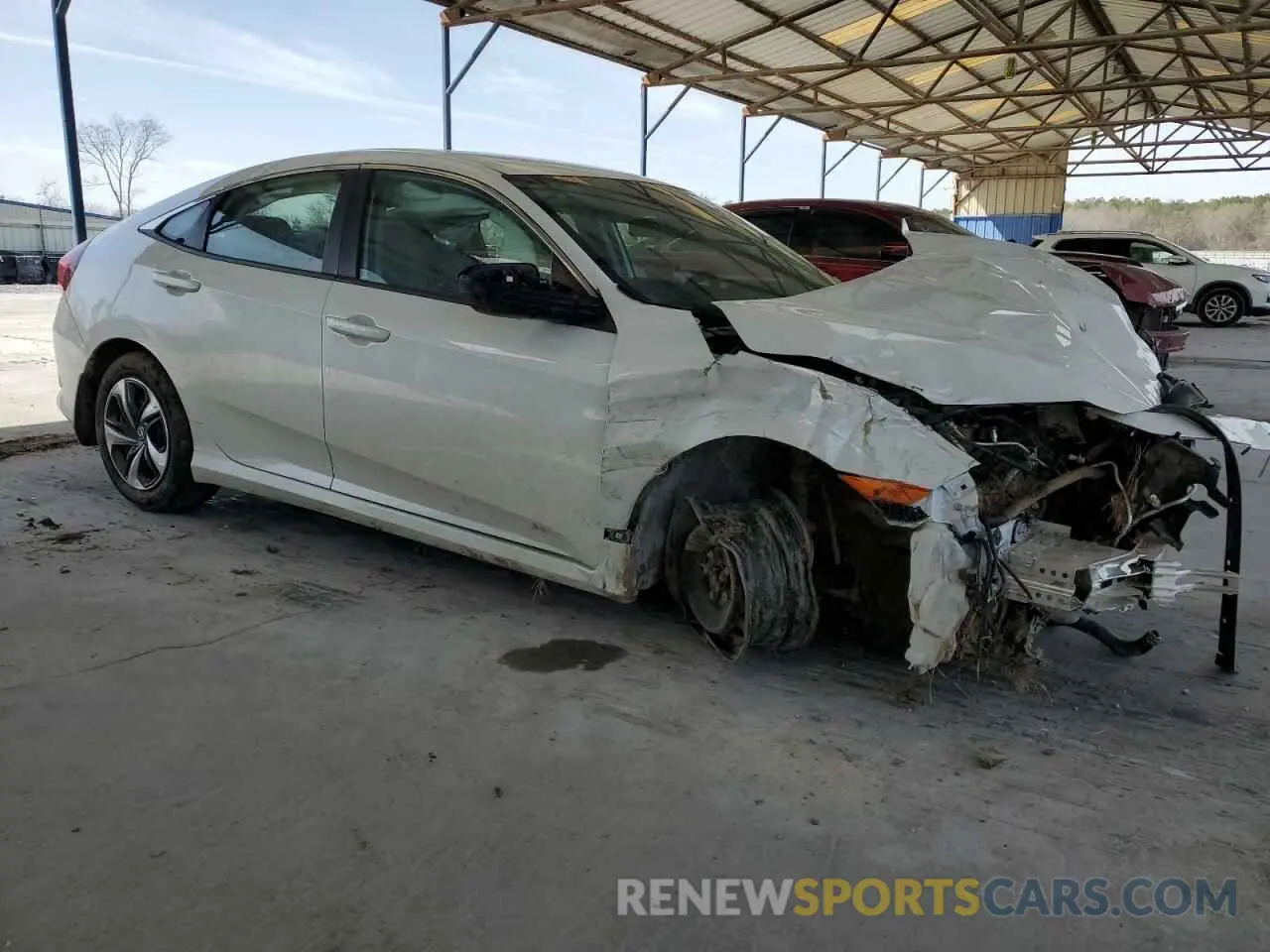 4 Photograph of a damaged car 2HGFC2F62MH515870 HONDA CIVIC 2021