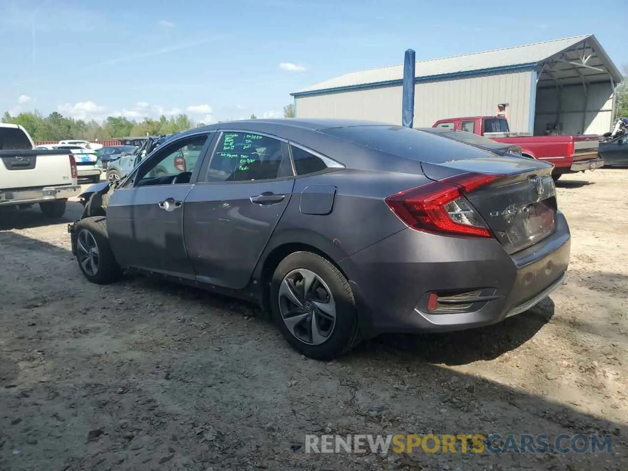 2 Photograph of a damaged car 2HGFC2F62MH526688 HONDA CIVIC 2021
