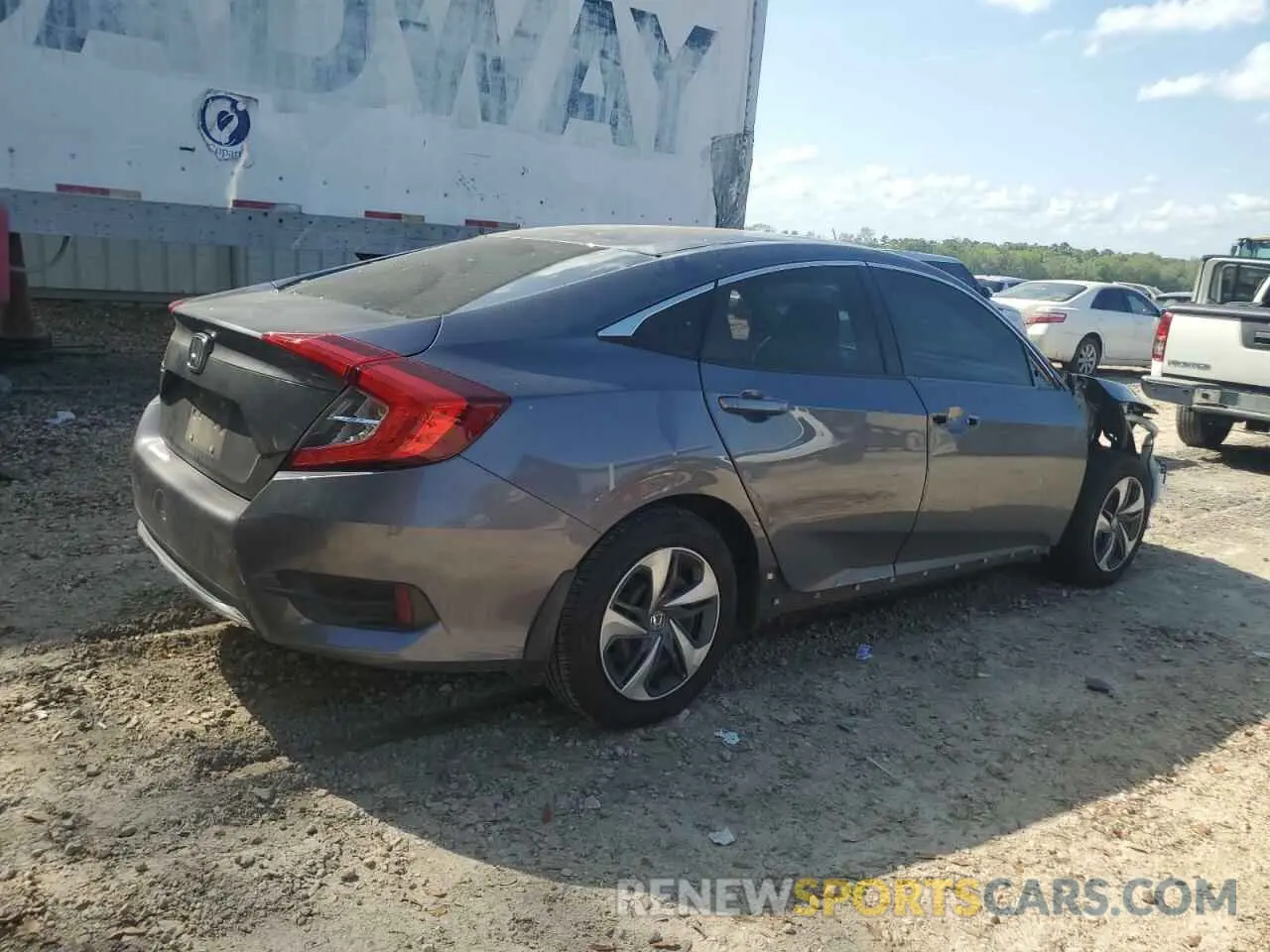 3 Photograph of a damaged car 2HGFC2F62MH526688 HONDA CIVIC 2021