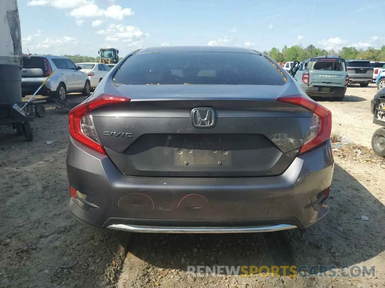 6 Photograph of a damaged car 2HGFC2F62MH526688 HONDA CIVIC 2021