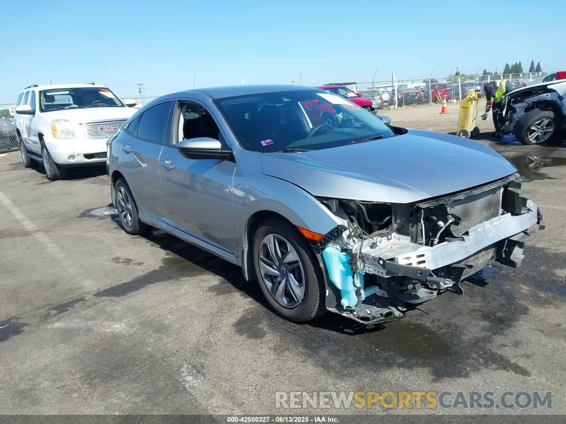 1 Photograph of a damaged car 2HGFC2F62MH529171 HONDA CIVIC 2021