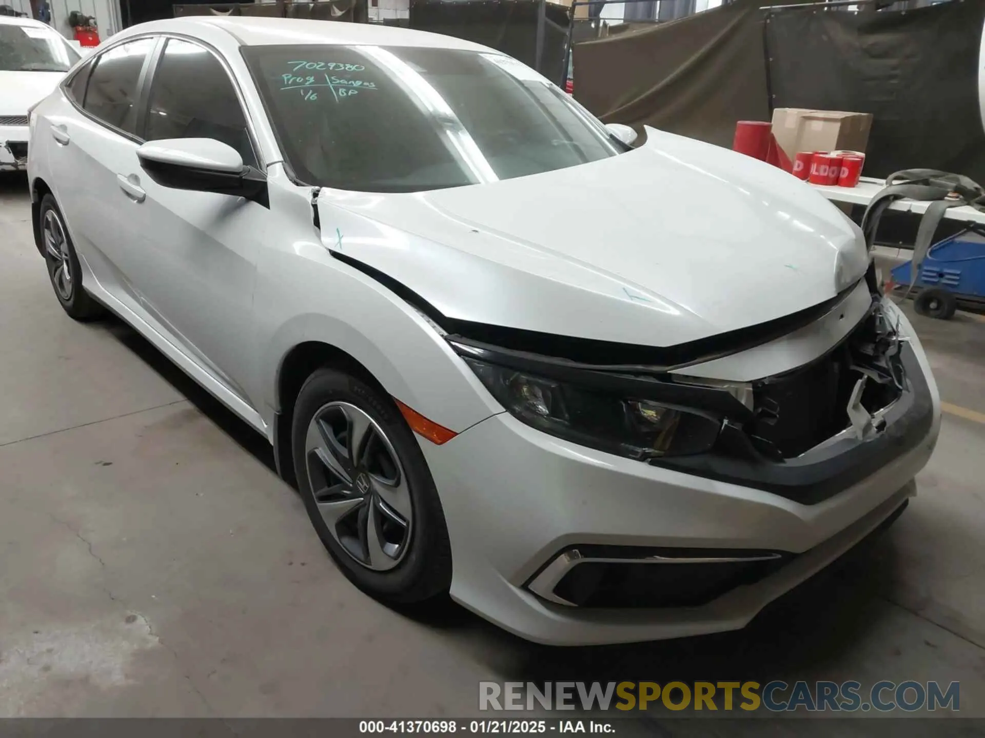 1 Photograph of a damaged car 2HGFC2F62MH544947 HONDA CIVIC 2021