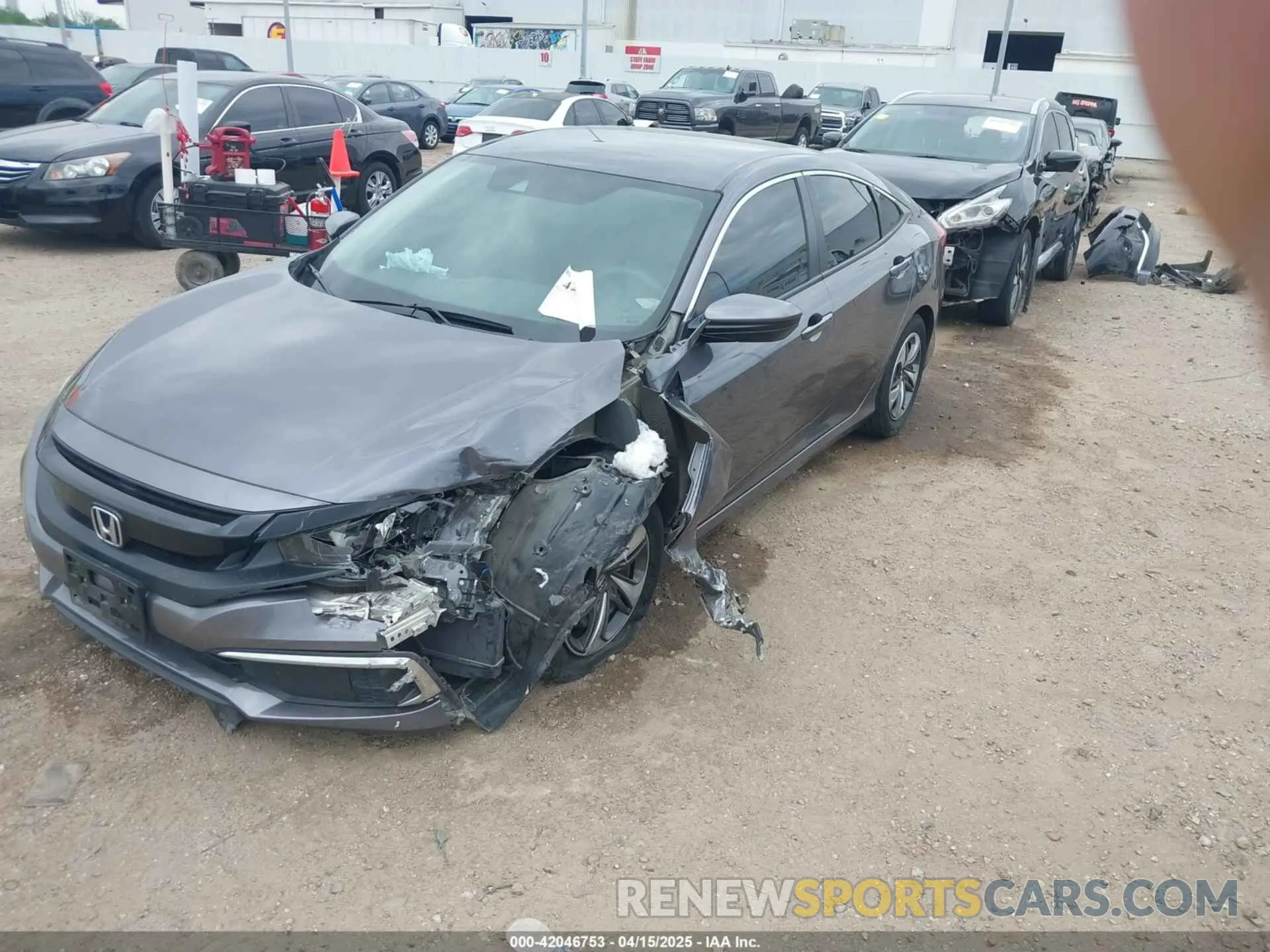 2 Photograph of a damaged car 2HGFC2F62MH556466 HONDA CIVIC 2021