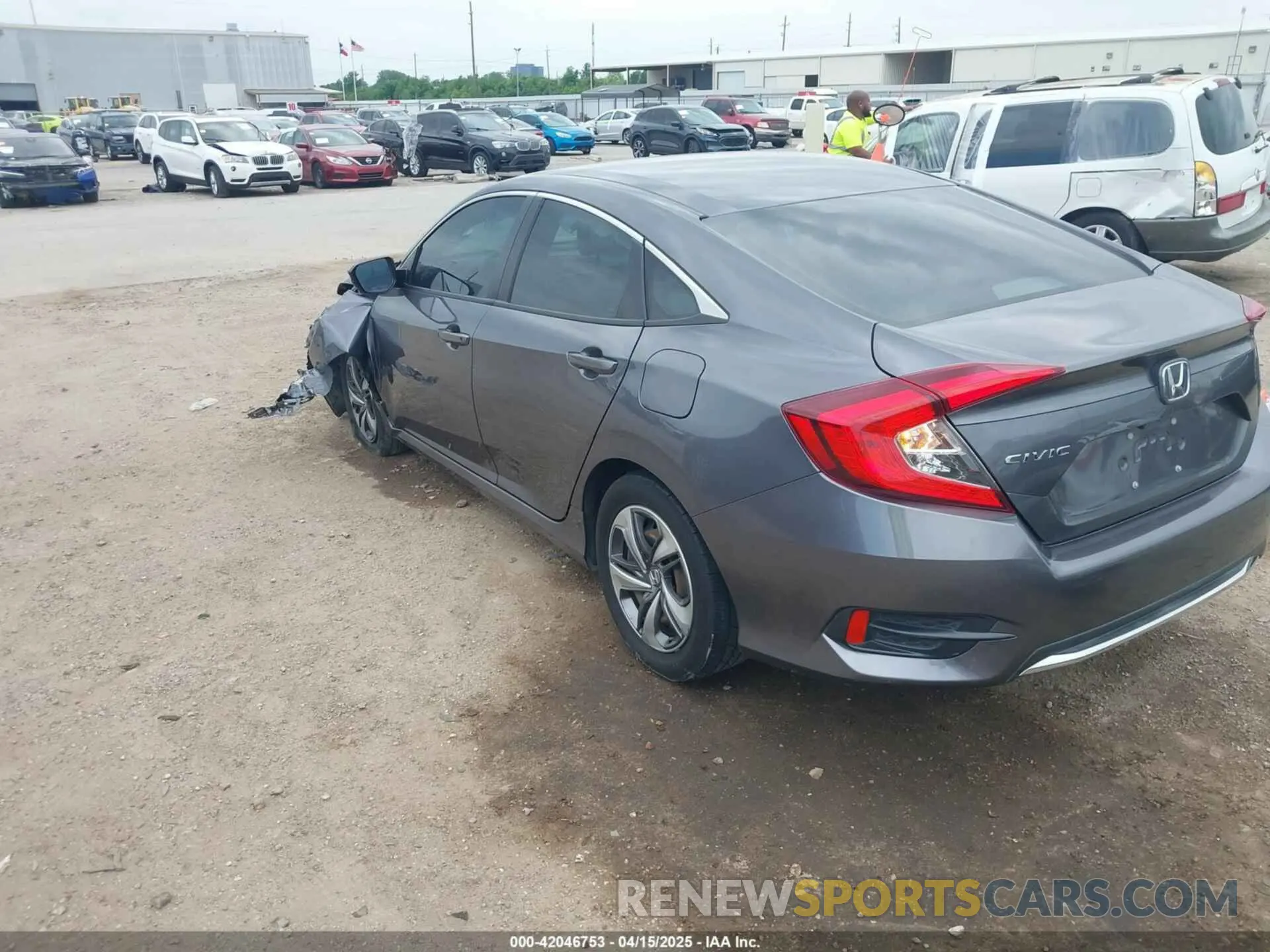 3 Photograph of a damaged car 2HGFC2F62MH556466 HONDA CIVIC 2021