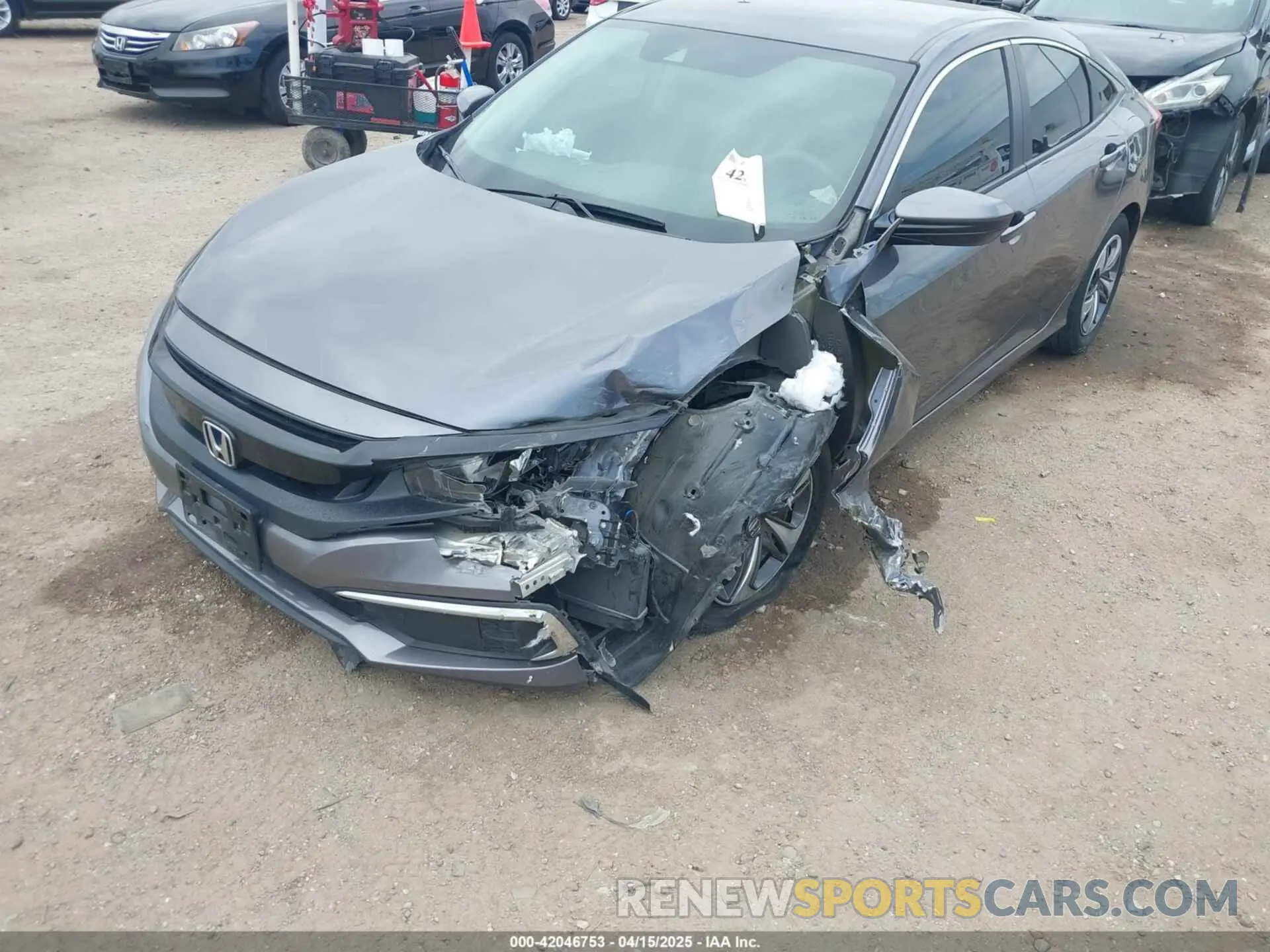 6 Photograph of a damaged car 2HGFC2F62MH556466 HONDA CIVIC 2021