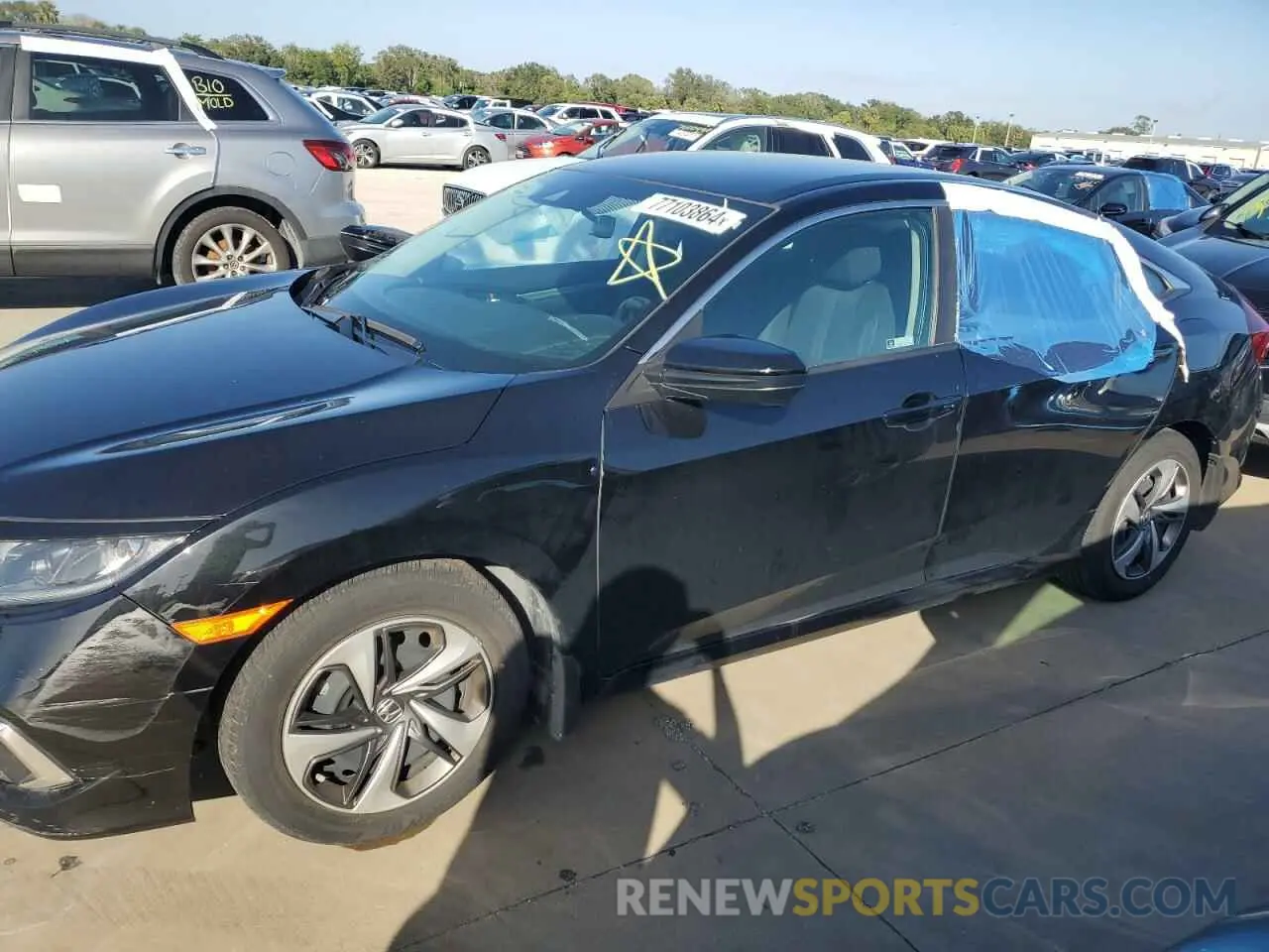 1 Photograph of a damaged car 2HGFC2F63MH501816 HONDA CIVIC 2021