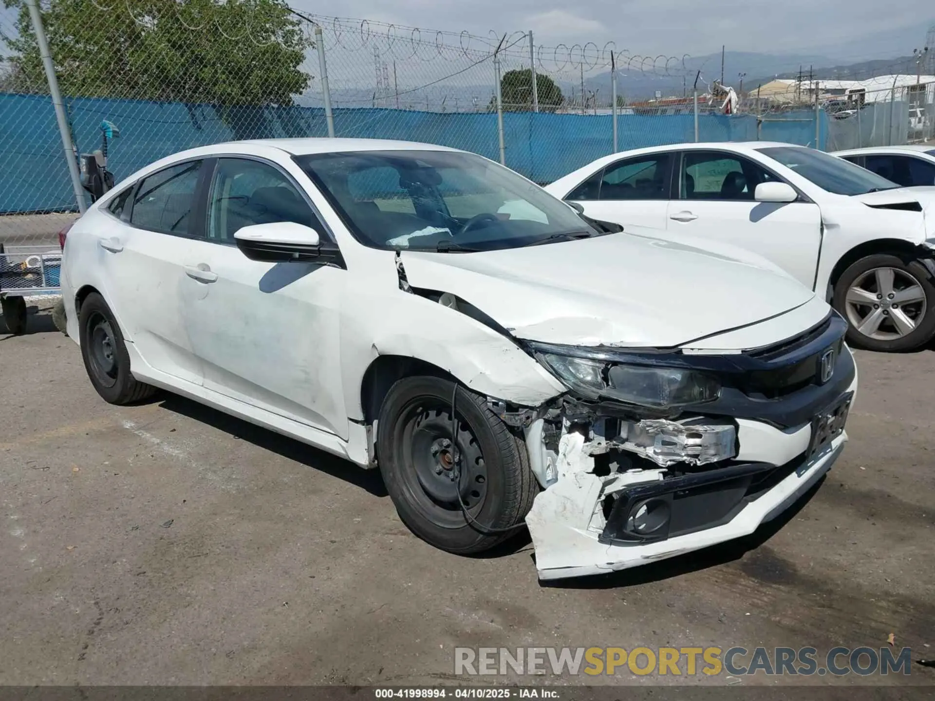 1 Photograph of a damaged car 2HGFC2F63MH528644 HONDA CIVIC 2021