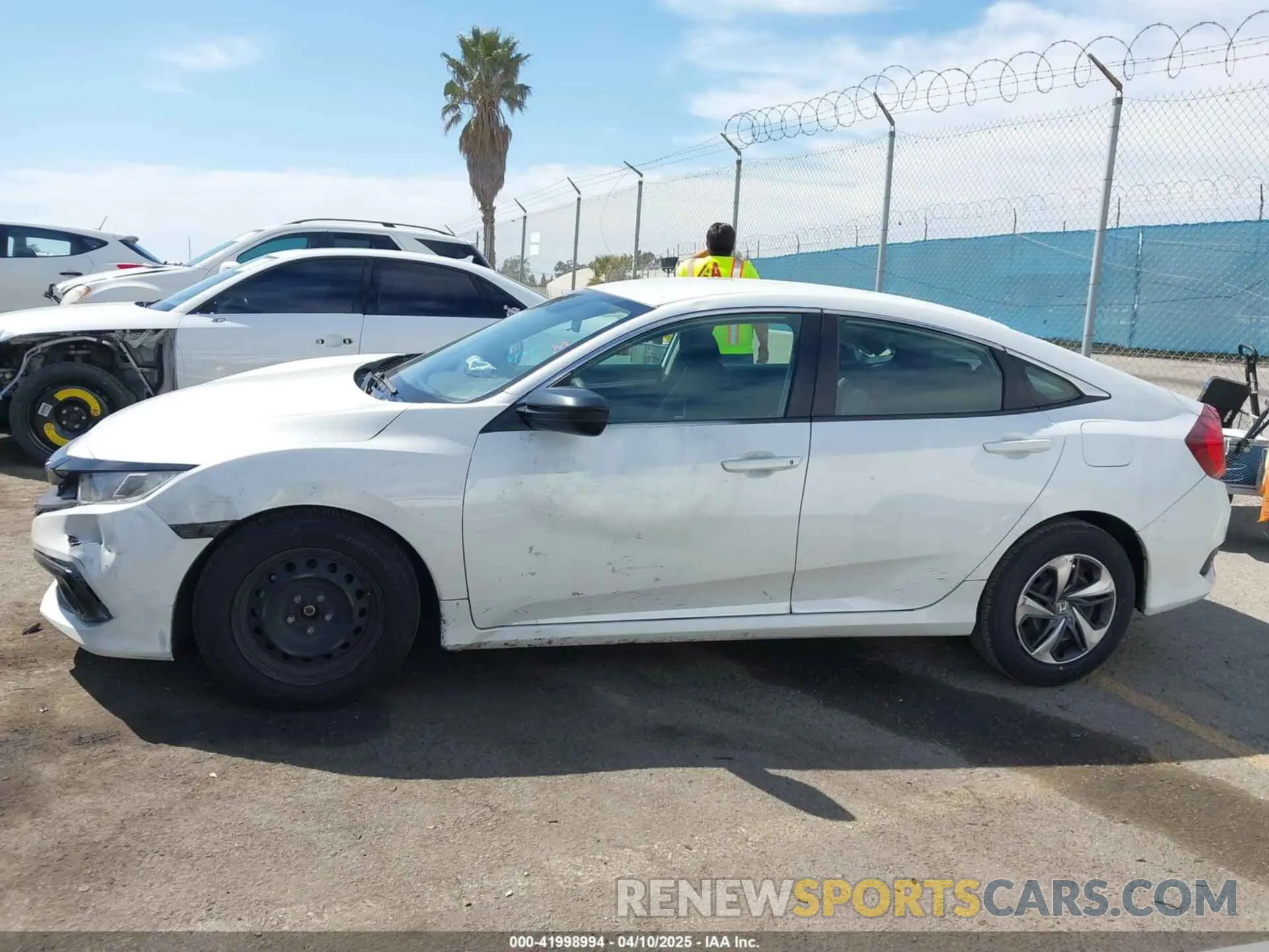 14 Photograph of a damaged car 2HGFC2F63MH528644 HONDA CIVIC 2021