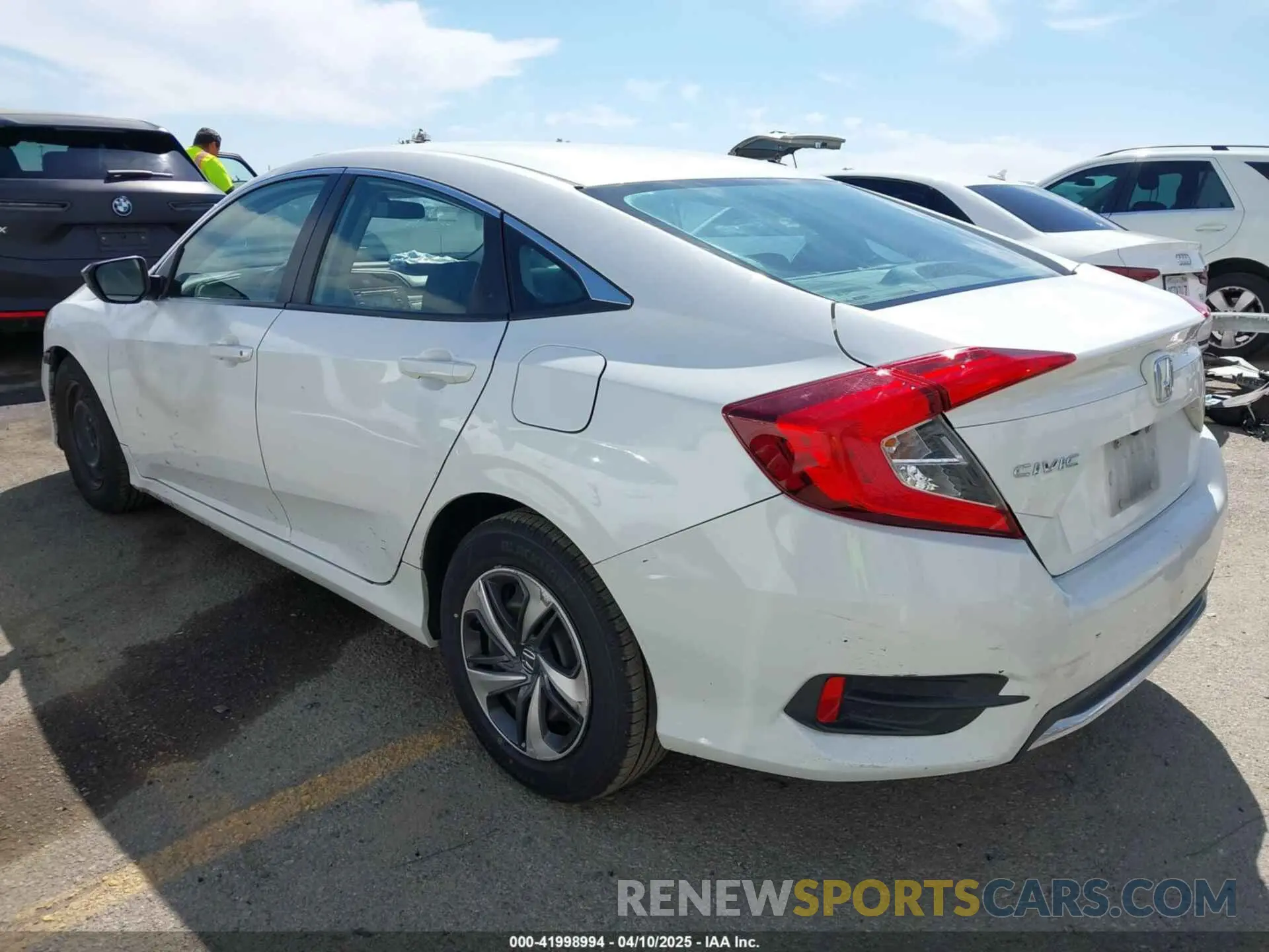 3 Photograph of a damaged car 2HGFC2F63MH528644 HONDA CIVIC 2021