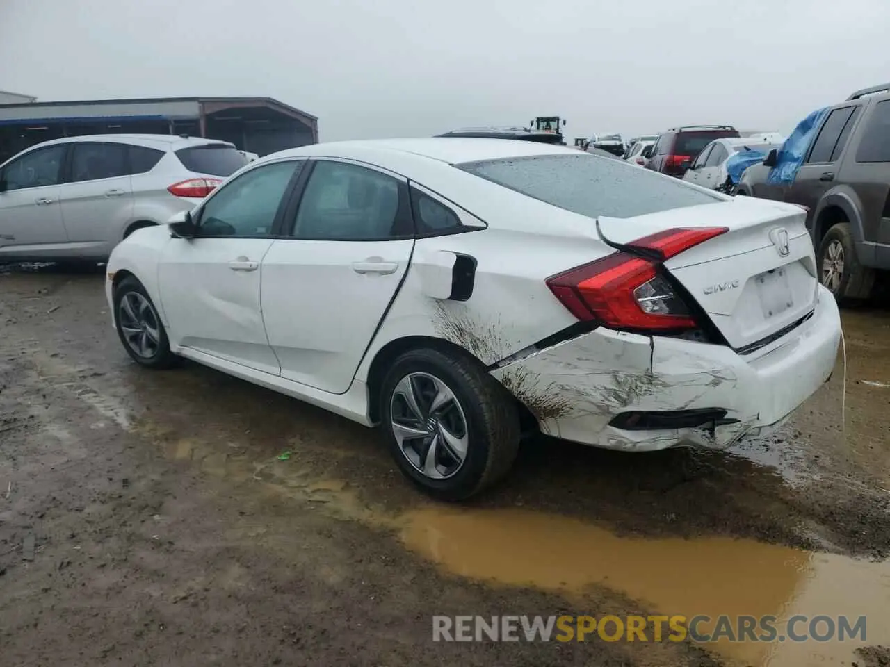 2 Photograph of a damaged car 2HGFC2F63MH533200 HONDA CIVIC 2021