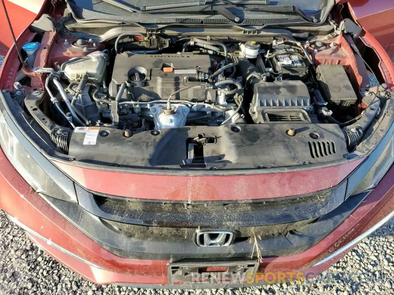 11 Photograph of a damaged car 2HGFC2F63MH542611 HONDA CIVIC 2021