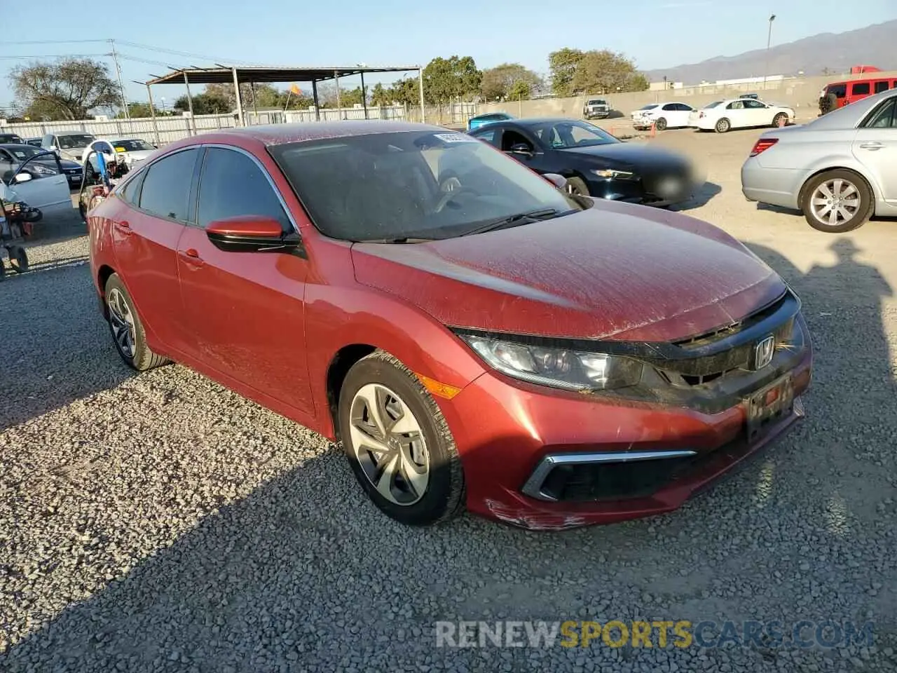 4 Photograph of a damaged car 2HGFC2F63MH542611 HONDA CIVIC 2021