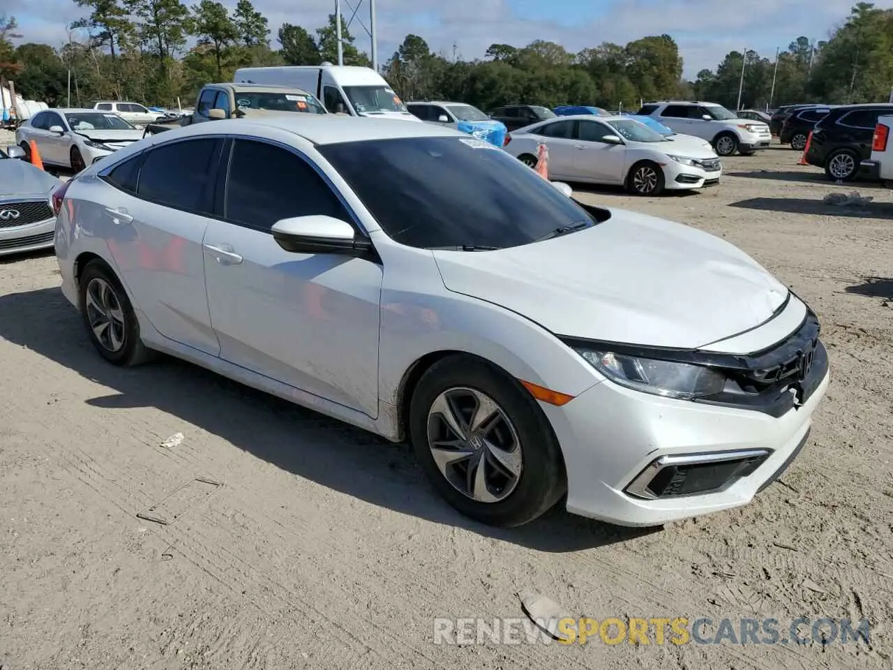4 Photograph of a damaged car 2HGFC2F64MH514364 HONDA CIVIC 2021