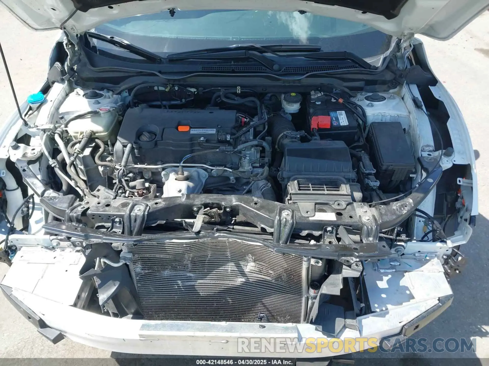 10 Photograph of a damaged car 2HGFC2F64MH520410 HONDA CIVIC 2021