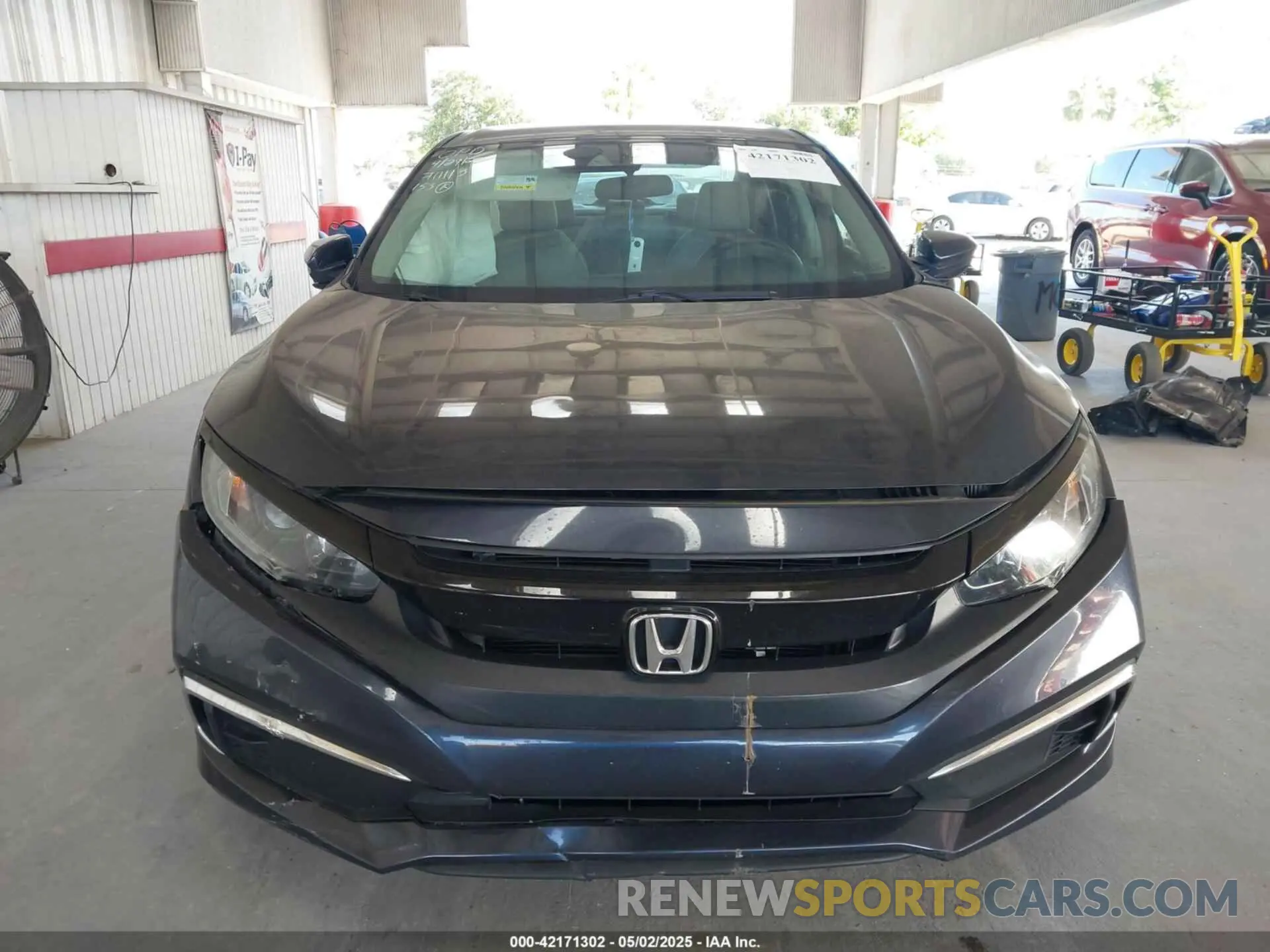 12 Photograph of a damaged car 2HGFC2F64MH522237 HONDA CIVIC 2021