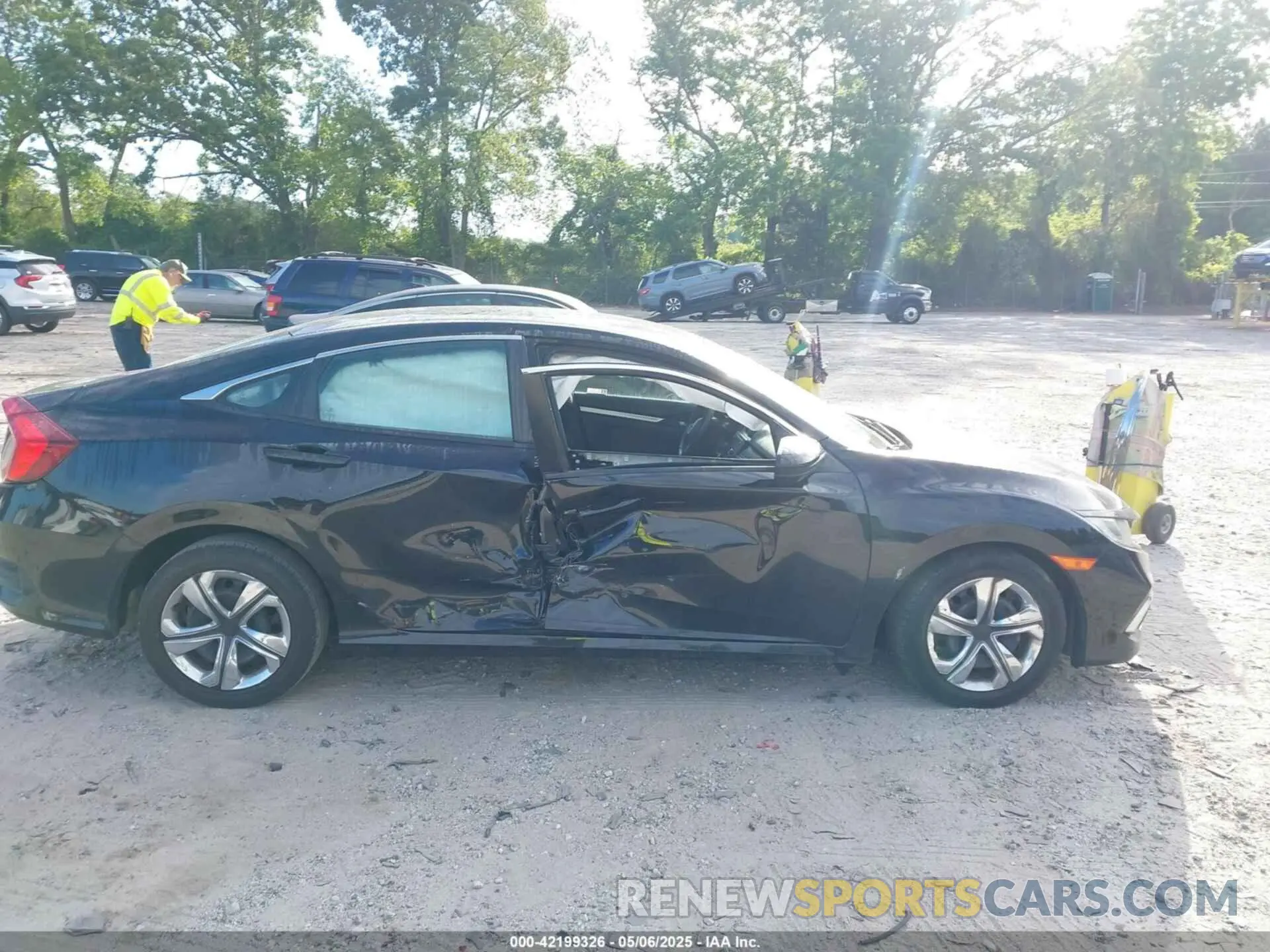 13 Photograph of a damaged car 2HGFC2F64MH527342 HONDA CIVIC 2021
