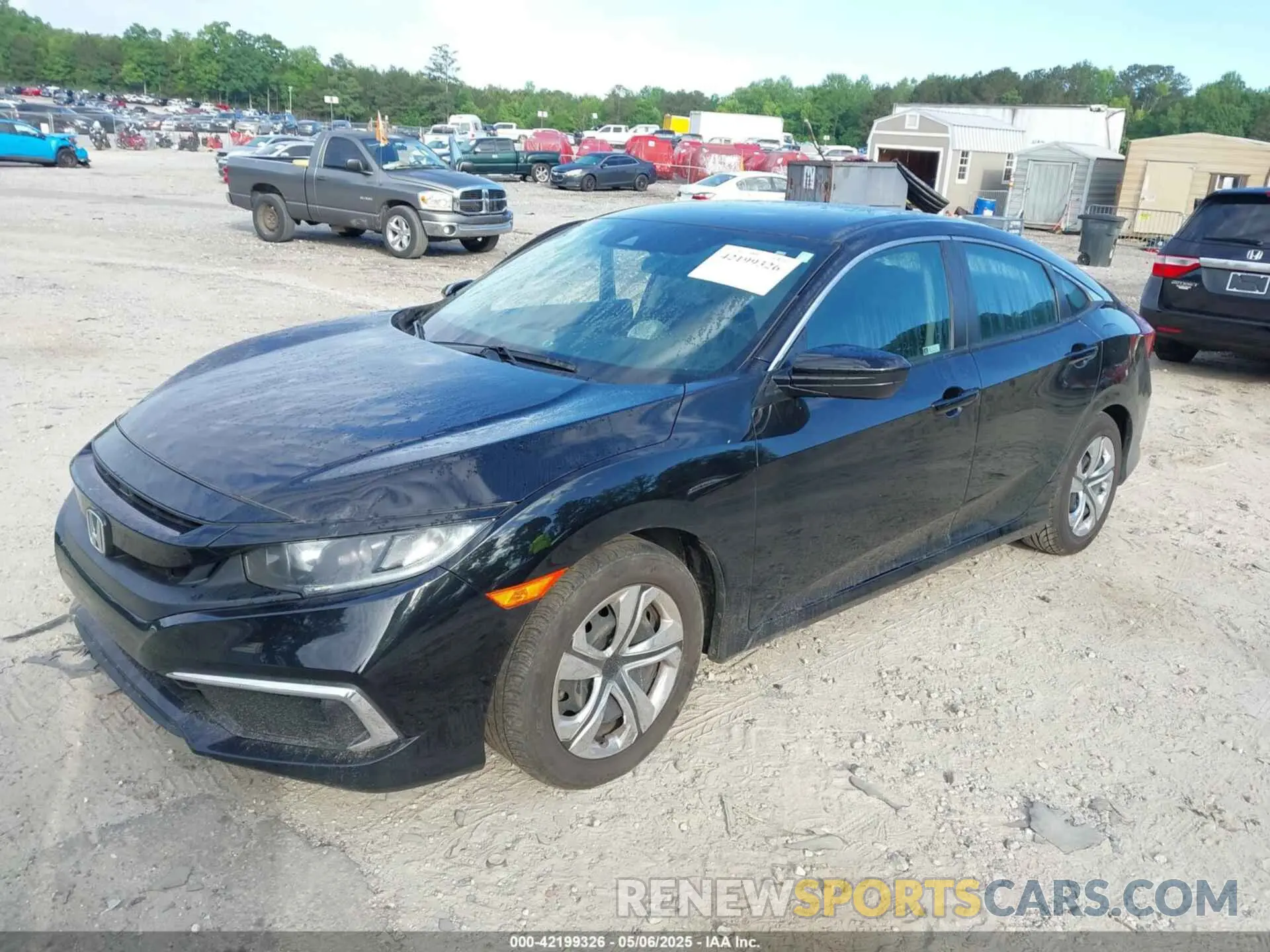 2 Photograph of a damaged car 2HGFC2F64MH527342 HONDA CIVIC 2021