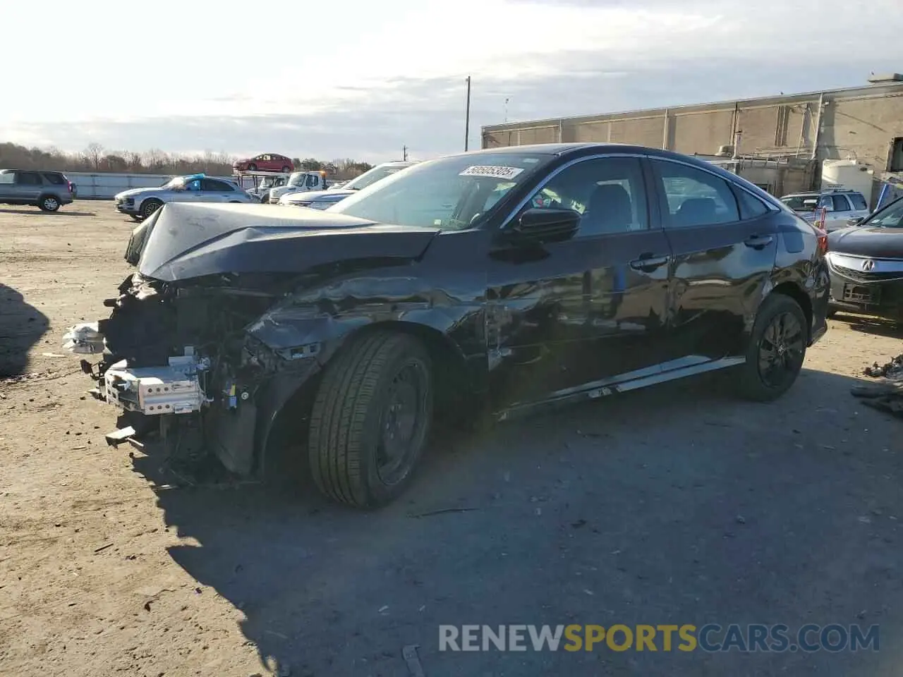 1 Photograph of a damaged car 2HGFC2F64MH533352 HONDA CIVIC 2021