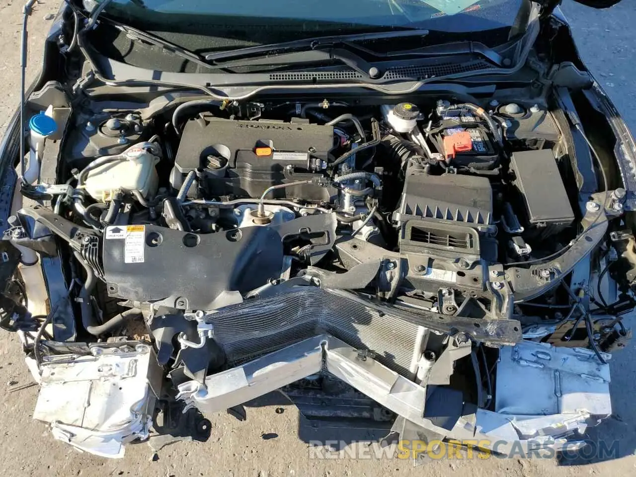 12 Photograph of a damaged car 2HGFC2F64MH533352 HONDA CIVIC 2021