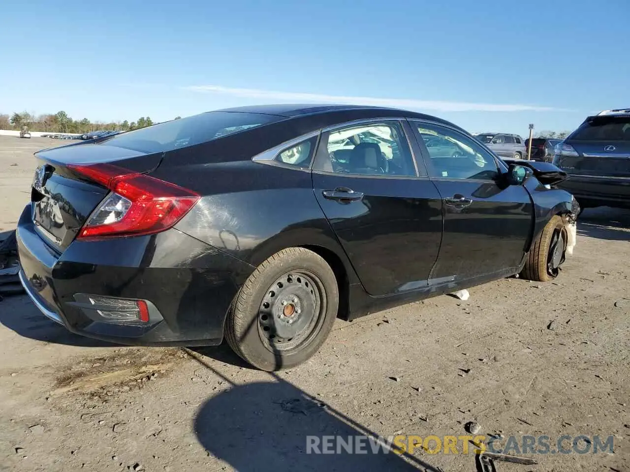 3 Photograph of a damaged car 2HGFC2F64MH533352 HONDA CIVIC 2021