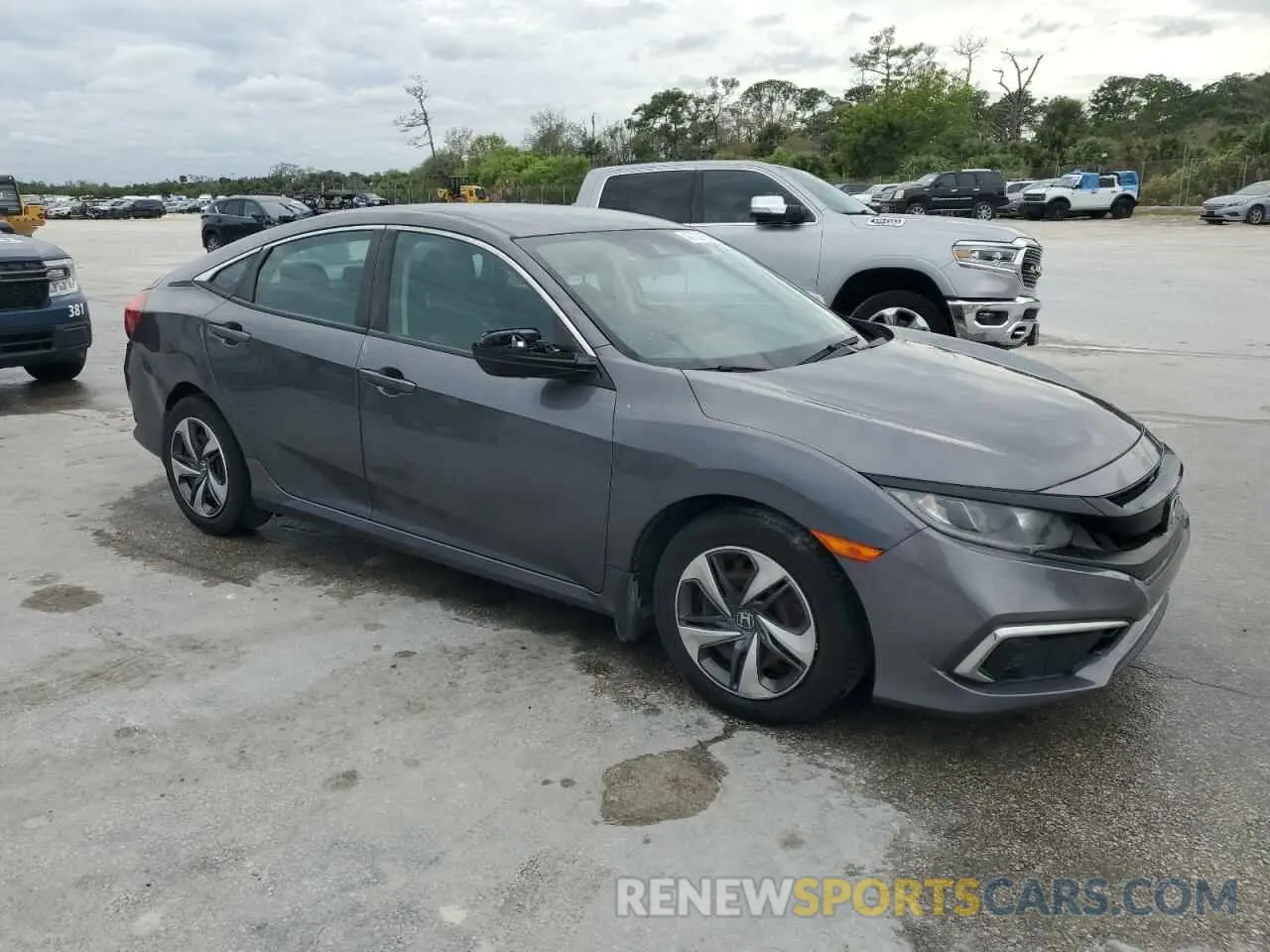 4 Photograph of a damaged car 2HGFC2F64MH545677 HONDA CIVIC 2021