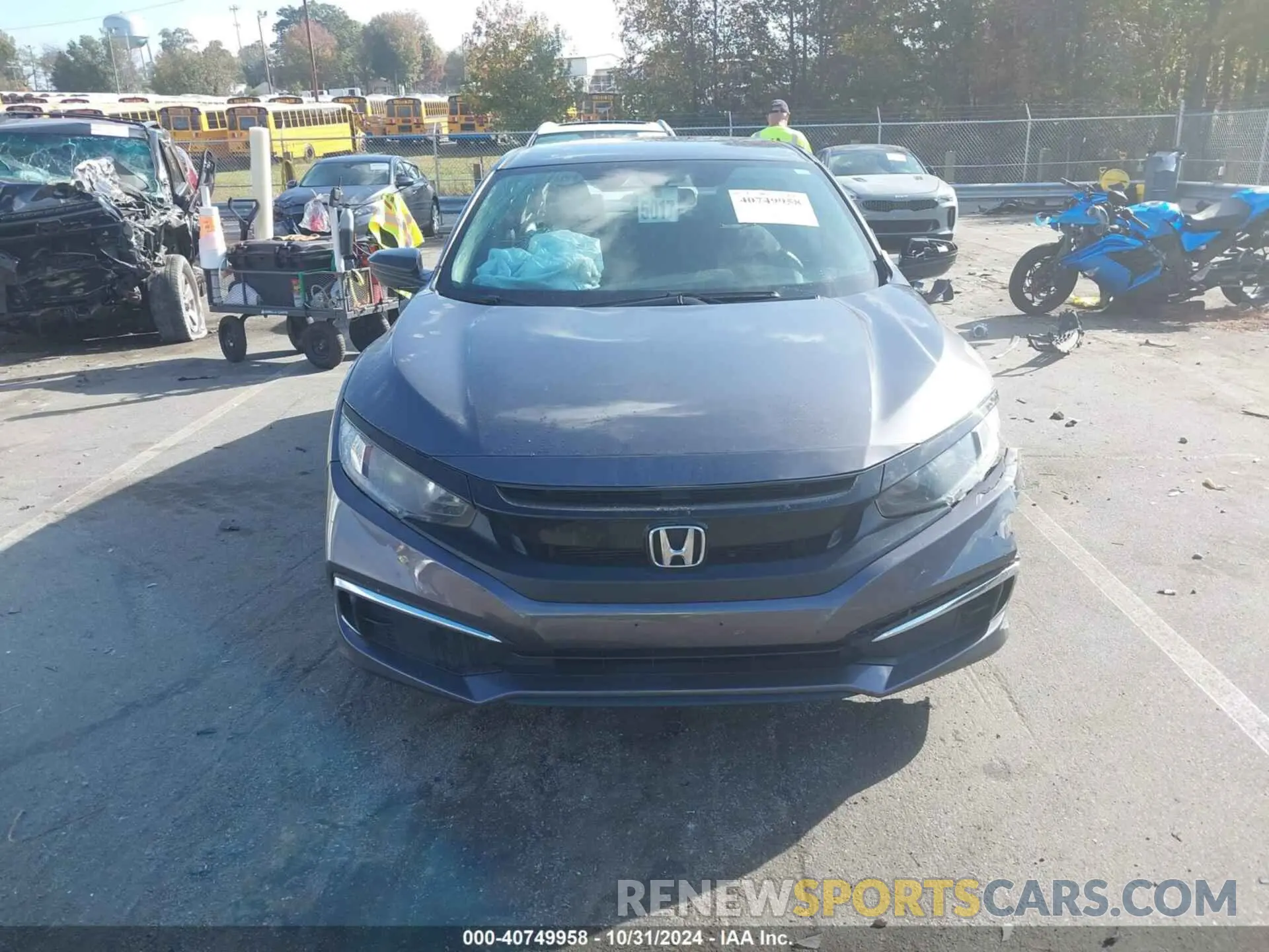 12 Photograph of a damaged car 2HGFC2F64MH546960 HONDA CIVIC 2021
