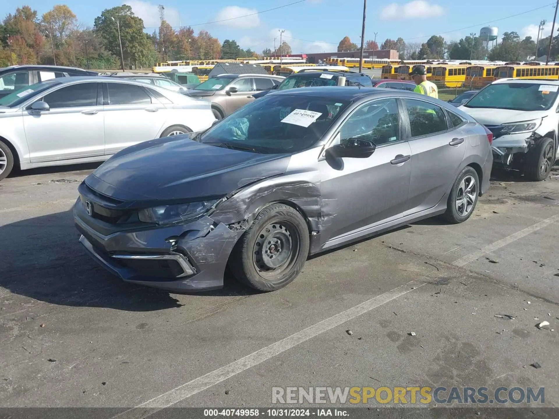 2 Photograph of a damaged car 2HGFC2F64MH546960 HONDA CIVIC 2021