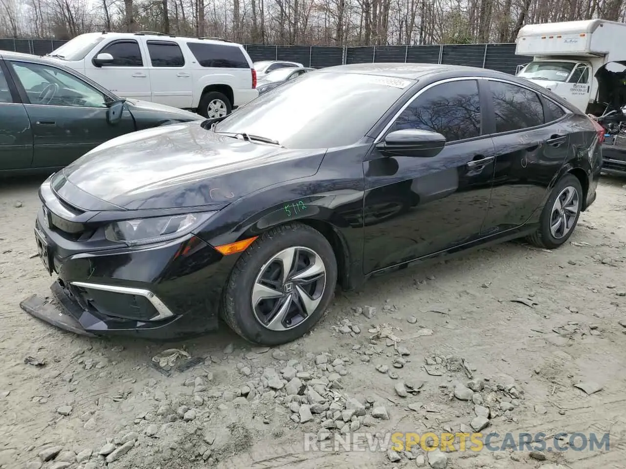 1 Photograph of a damaged car 2HGFC2F64MH547123 HONDA CIVIC 2021