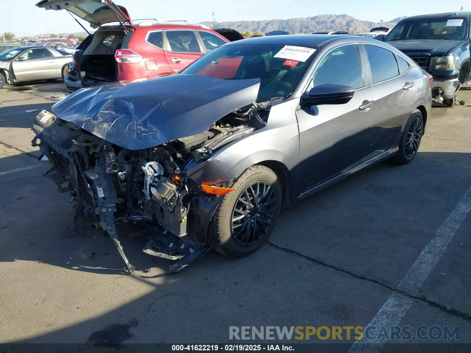 2 Photograph of a damaged car 2HGFC2F64MH556484 HONDA CIVIC 2021
