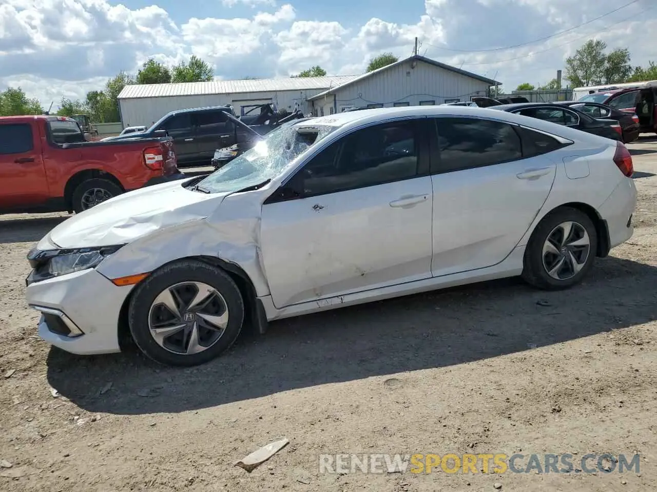 1 Photograph of a damaged car 2HGFC2F65MH511215 HONDA CIVIC 2021