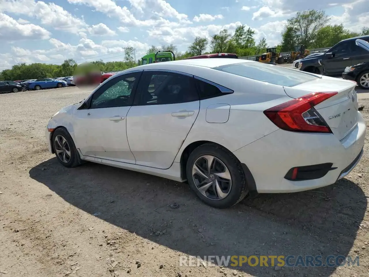 2 Photograph of a damaged car 2HGFC2F65MH511215 HONDA CIVIC 2021